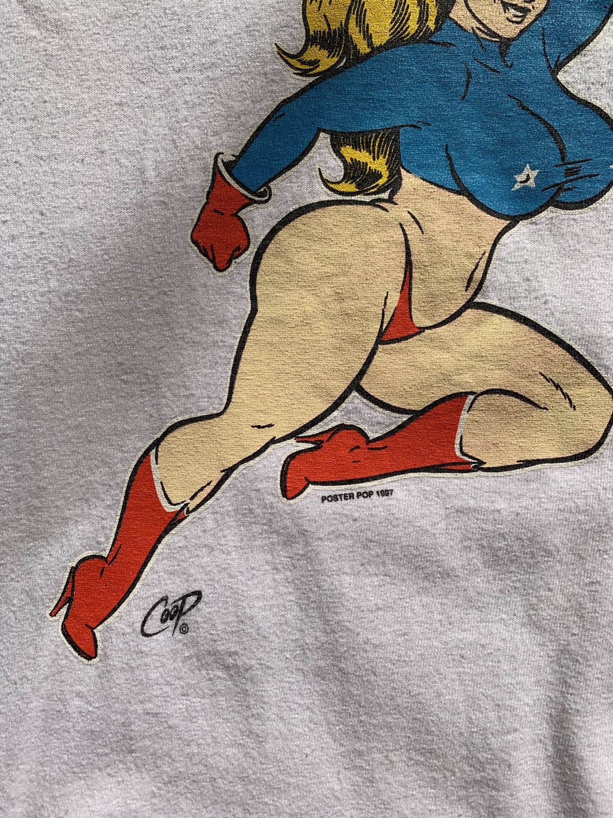 Band Tees × Hook-Ups × Vintage Vintage 1997 Poster Pop Coop Superhero Band Tee Hook Ups Tee Size US XL / EU 56 / 4 - 4 Thumbnail