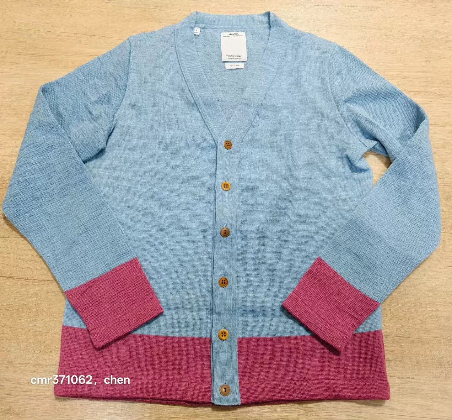 Visvim visvim 15aw longsleeve knit cardigan blue2 size M Size US M / EU 48-50 / 2 - 1 Thumbnail