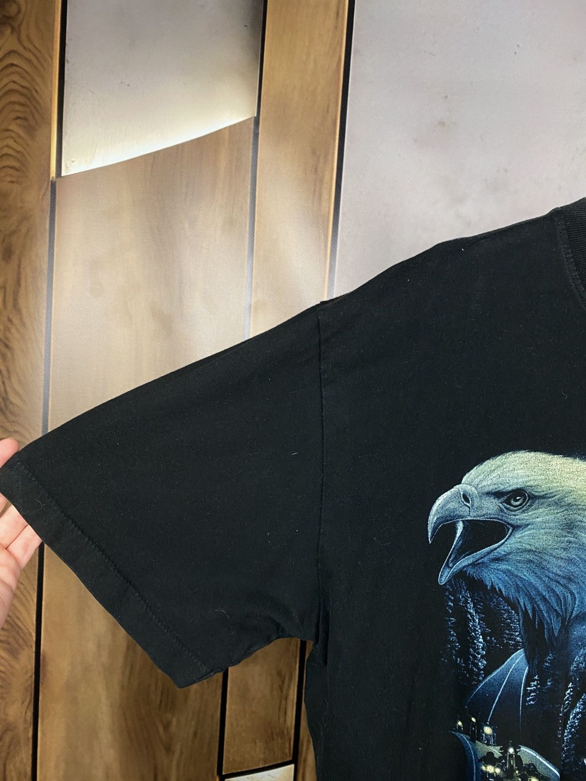Band Tees Vintage Wild Motorcycle T-Shirt With Wolves Sculls Size US XXL / EU 58 / 5 - 4 Thumbnail