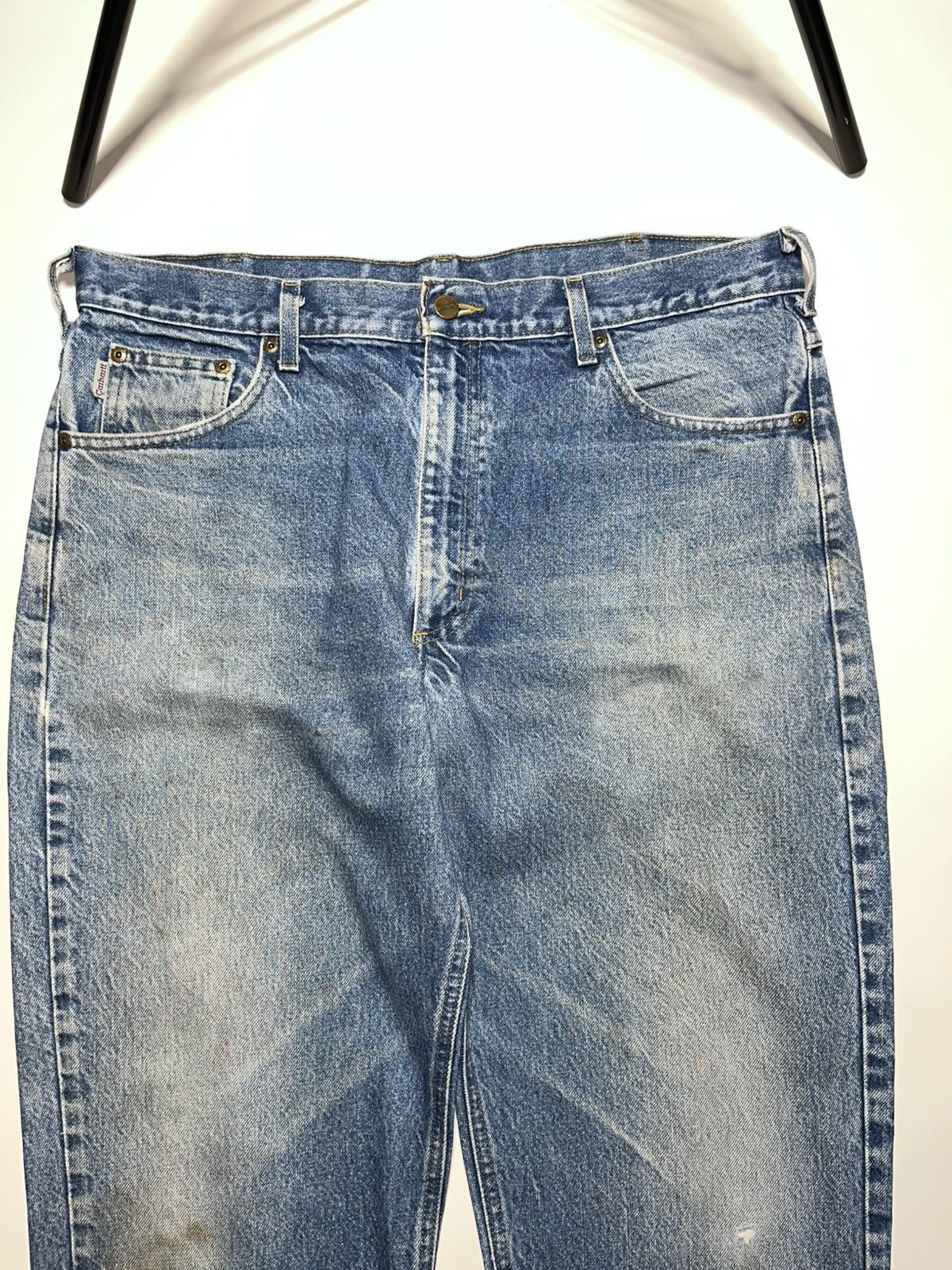 Carhartt Vintage 90’s Carhartt blue jeans Size US 34 / EU 50 - 6 Thumbnail