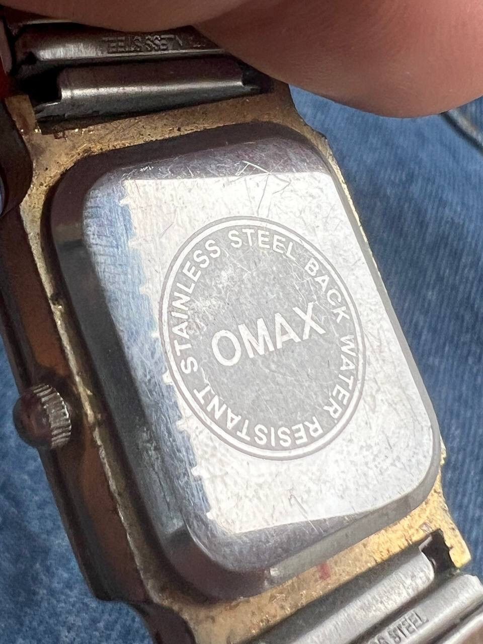 Japanese Brand × Vintage Vintage Japanese style 90s Omax Japan Watch Futuristic Steel Size ONE SIZE - 4 Thumbnail