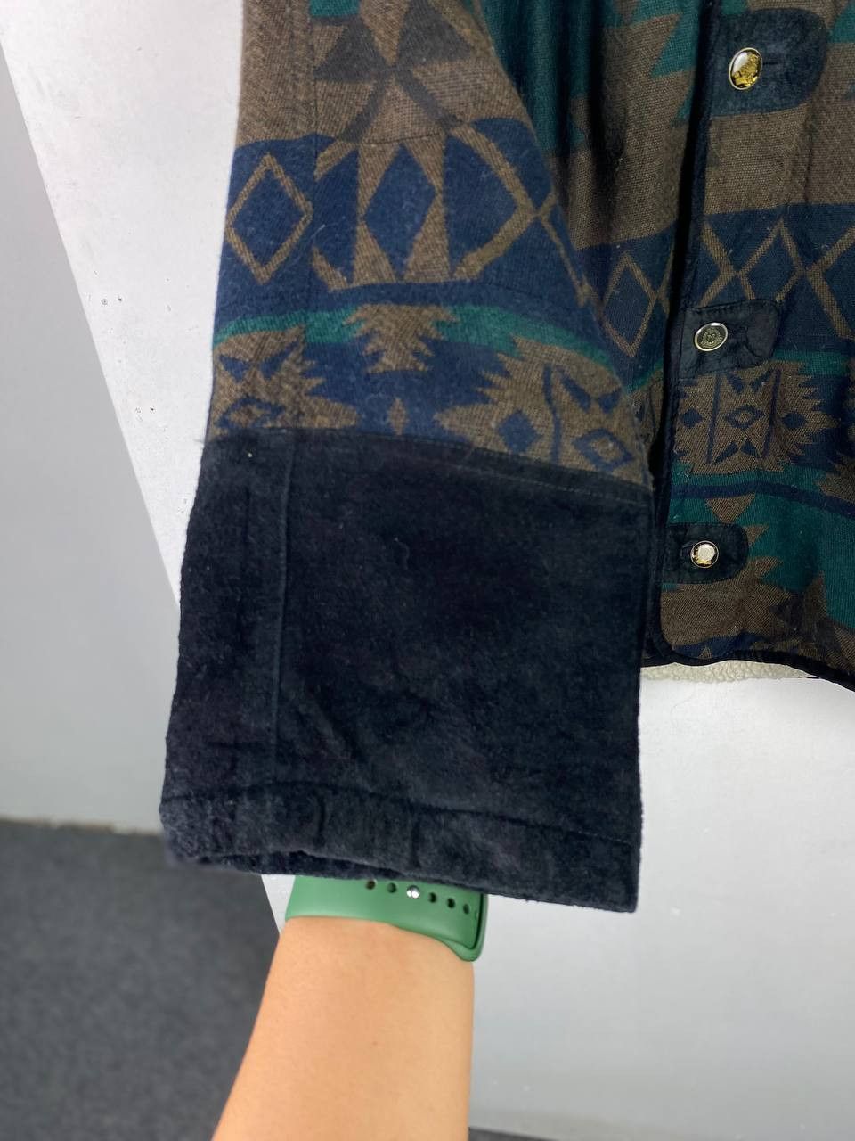 Italic via nova pelle navajo suede jacket fleece lining nice design Size US XL / EU 56 / 4 - 4 Thumbnail