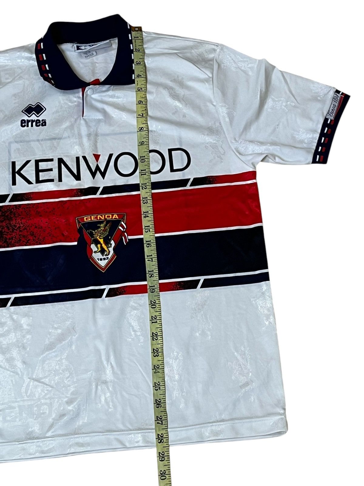Sports Specialties Vintage 90s “GENOA ERREA #4” 1992-95 away football jersey Size US M / EU 48-50 / 2 - 12 Thumbnail