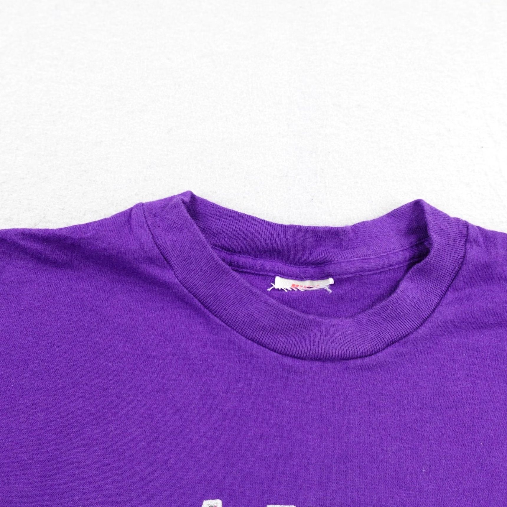 Hanes VINTAGE Hanes Branson Missouri Shirt Mens Medium Purple Graphic Print 90s USA Crew Neck Short Sleeve T-Shirt Men Realistic City Souvenir 1990s Size US M / EU 48-50 / 2 - 2 Thumbnail