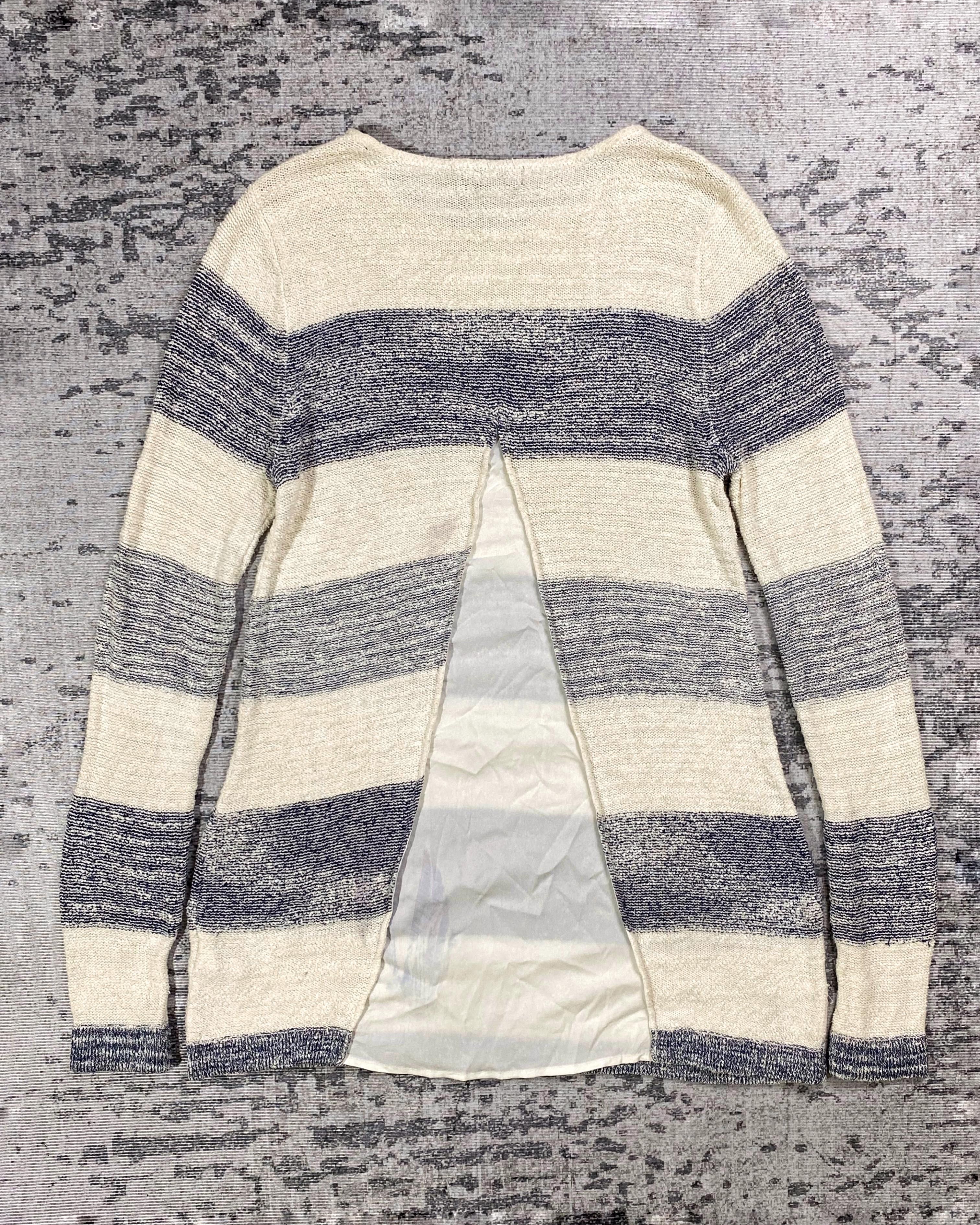Japanese Brand 2000s Calvin Klein Cdg Docking Knit Hybrid y2k Lgb Ifsix Size US M / EU 48-50 / 2 - 1 Thumbnail