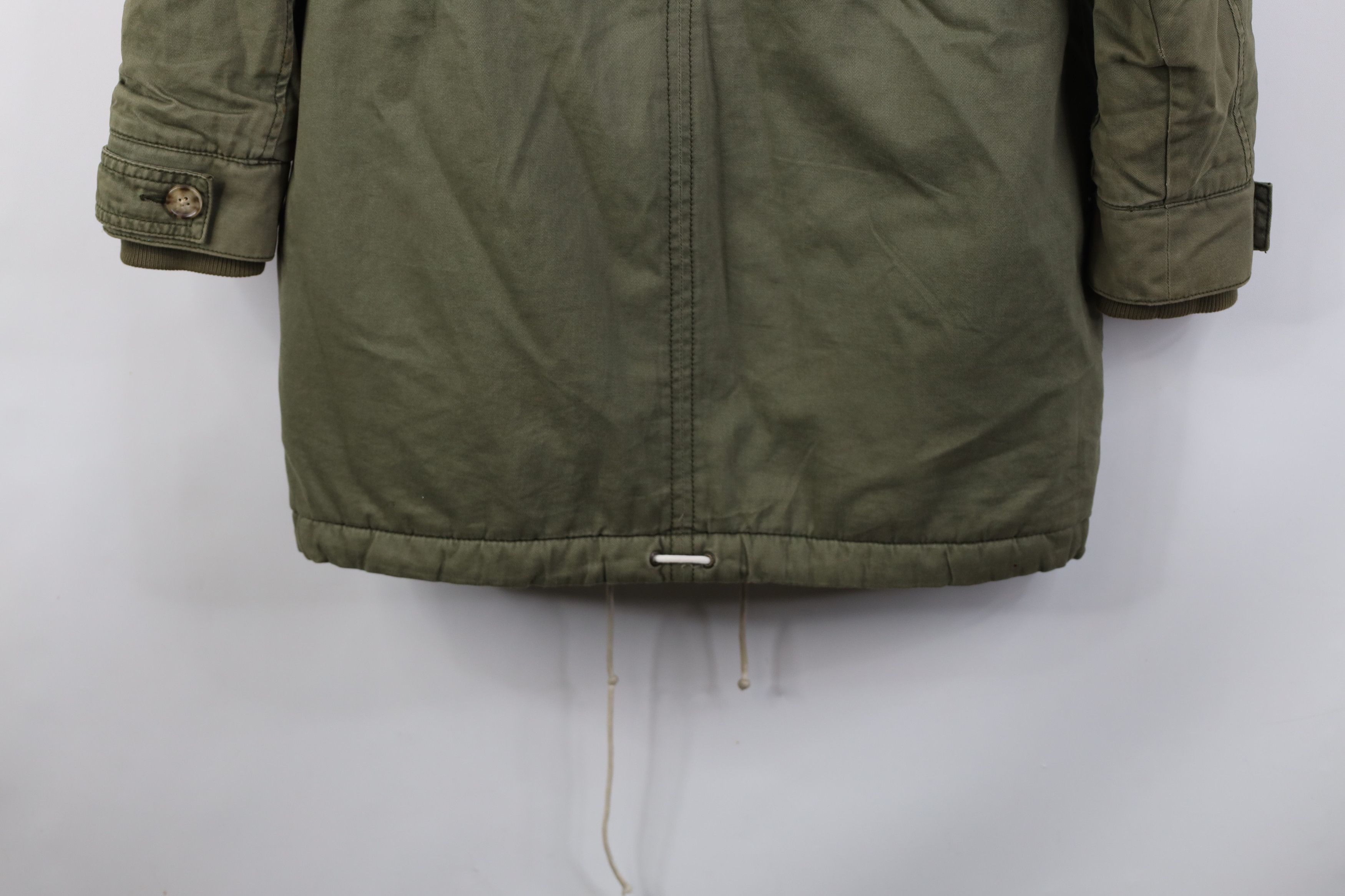 Abercrombie & Fitch Vintage Y2K Abercrombie & Fitch Lined Military Parka Jacket Size S / US 4 / IT 40 - 17 Thumbnail