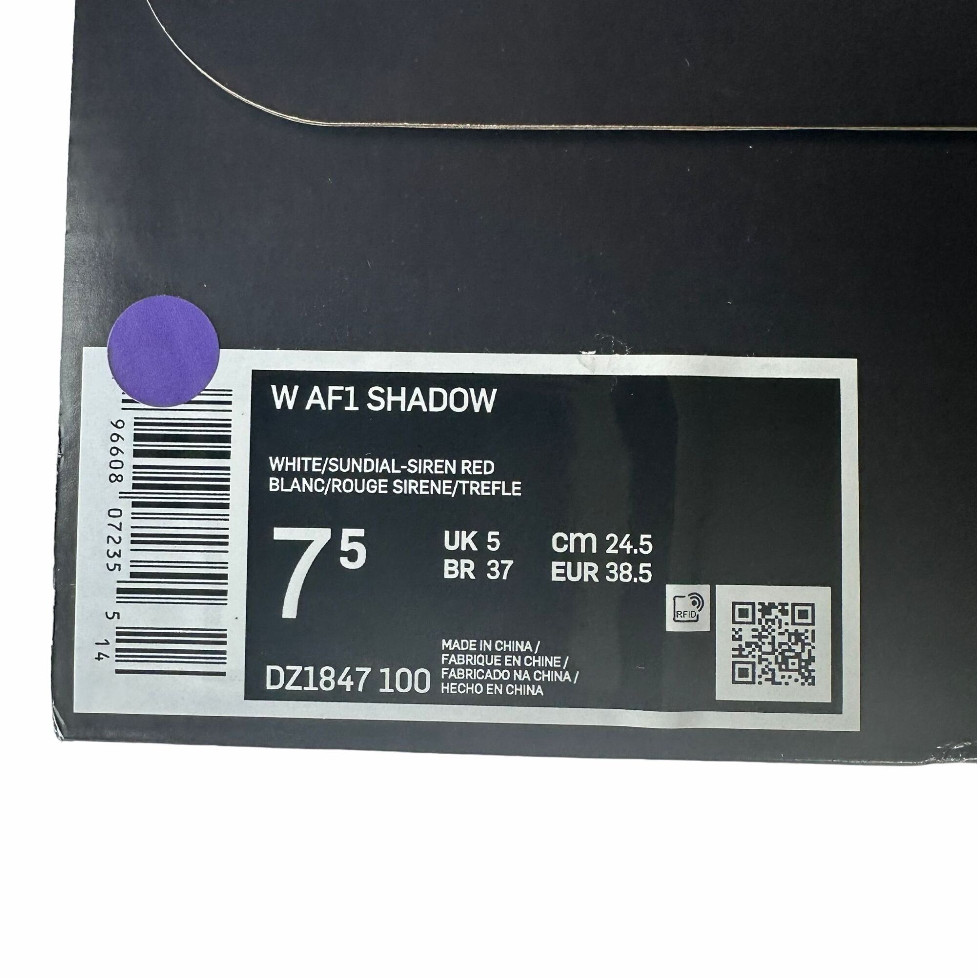 Nike 🤩NIke Air Force 1 Shadow 7.5 Women Shoes DZ1847-100 Sneaker Size US 7.5 / IT 37.5 - 8 Thumbnail