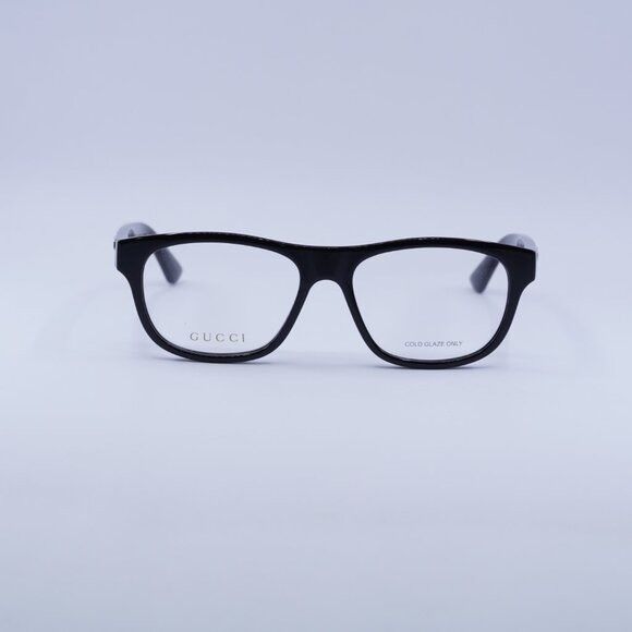 Gucci 🕶️ New Gucci GG0768O 001 Black Eyeglasses 54mm Size ONE SIZE - 4 Thumbnail