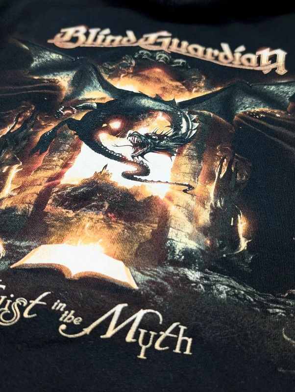 Fruit Of The Loom Blind Guardian Dragons Rock Metal Band Hoodie XL Size US XL / EU 56 / 4 - 4 Thumbnail