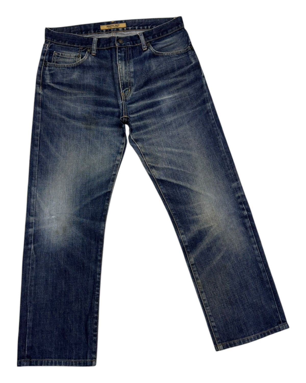 Jean × Undercover × Uniqlo UNIQLO S-002 DENIM BAGGY JEAN UNDERCOVER STYLE BASIC Size US 34 / EU 50 - 3 Thumbnail