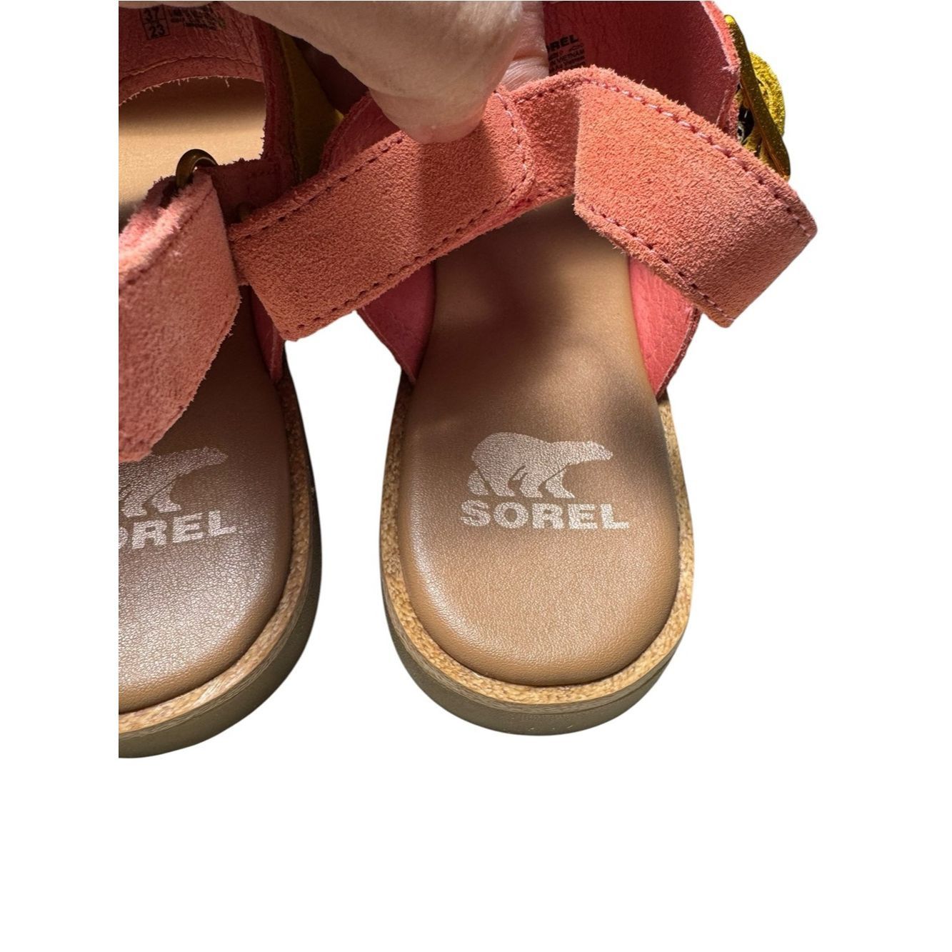 SOREL NWT New Sorel Ella III Slingback Flat Sandal In Coral Bloss Size US 6 / IT 36 - 6 Thumbnail
