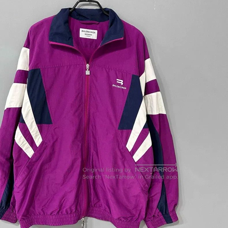 Balenciaga Balenciaga Sporty B embroidery zip-up windbreaker Size XXS / US 00 / IT 34 - 2 Thumbnail