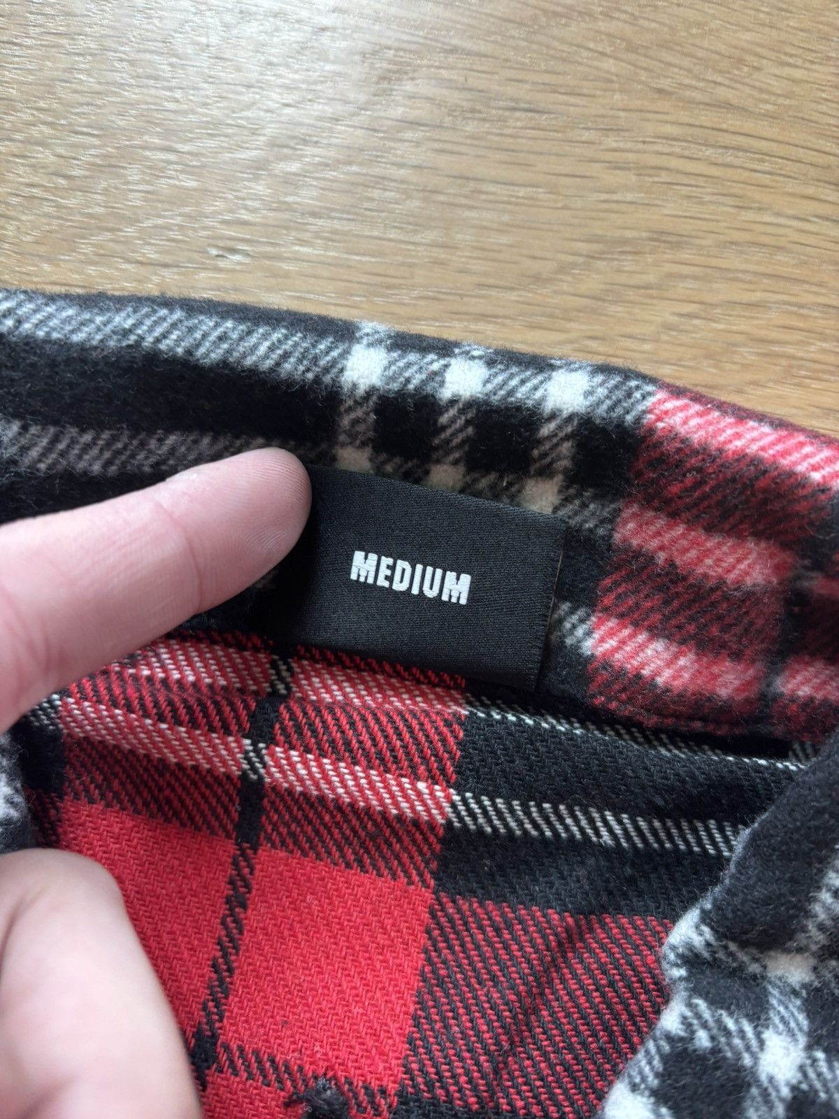 Revenge Revenge Red Flannel Zip Up Size US M / EU 48-50 / 2 - 8 Thumbnail