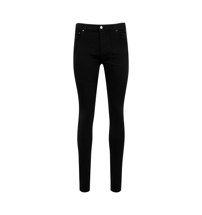 Amiri o1h1sh11225 Stack Jeans in Black Size US 33 - 1 Thumbnail