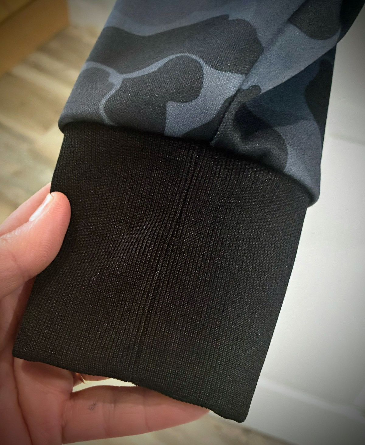 Palm Angels Palm Angels Black/Grey Camo Track Jacket Size M Authentic Size US M / EU 48-50 / 2 - 7 Thumbnail