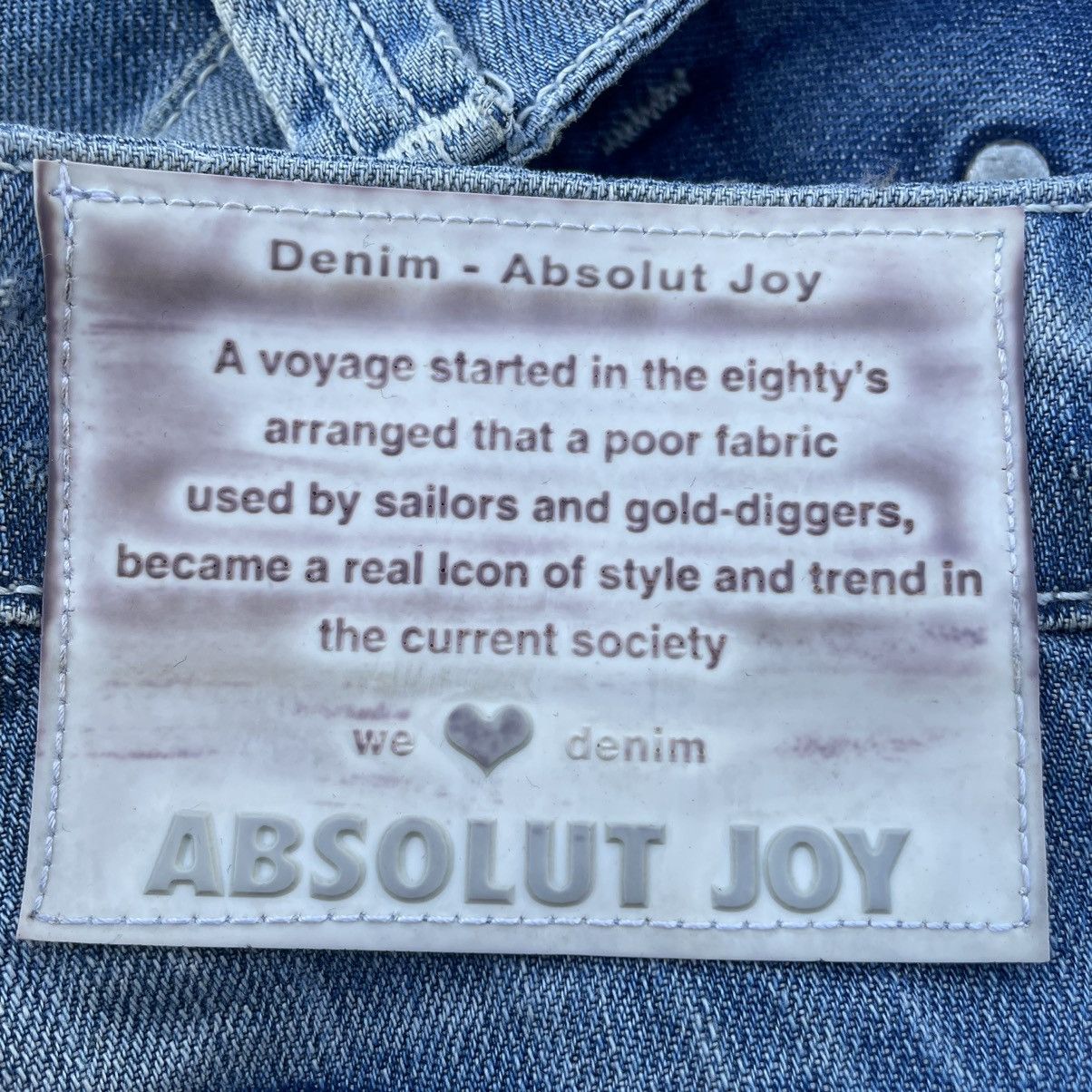20471120 × Absolut Joy × Beauty Beast 🇯🇵 ABSOLUT JOY DISTRESSED LGB IFSIXWASNINE DENIM PANTS Size US 30 / EU 46 - 11 Thumbnail