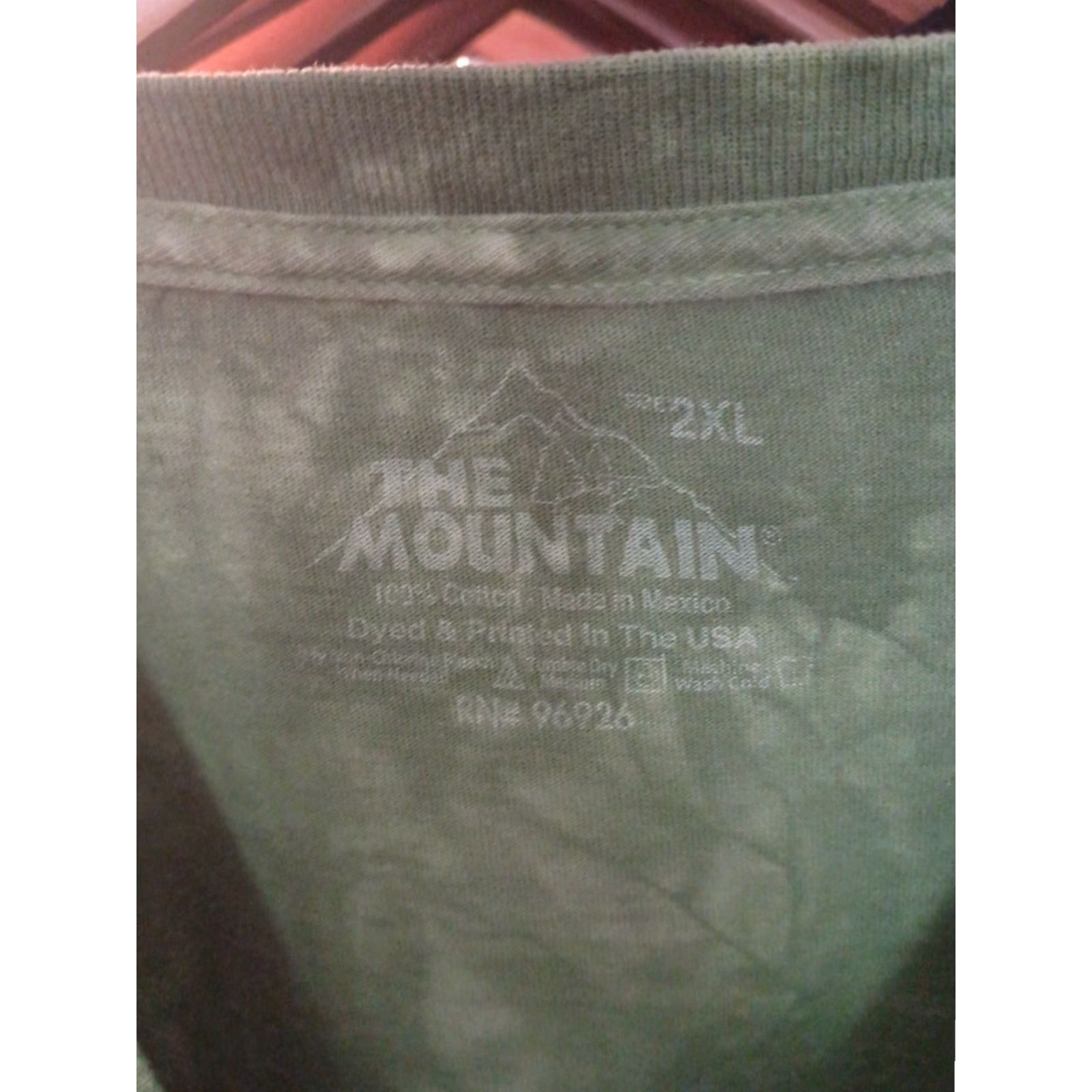The Mountain VINTAGE The Mountain Peacock Long Sleeve T-Shirt 2XL Mens Green Nature 2013 Size US XXL / EU 58 / 5 - 5 Thumbnail