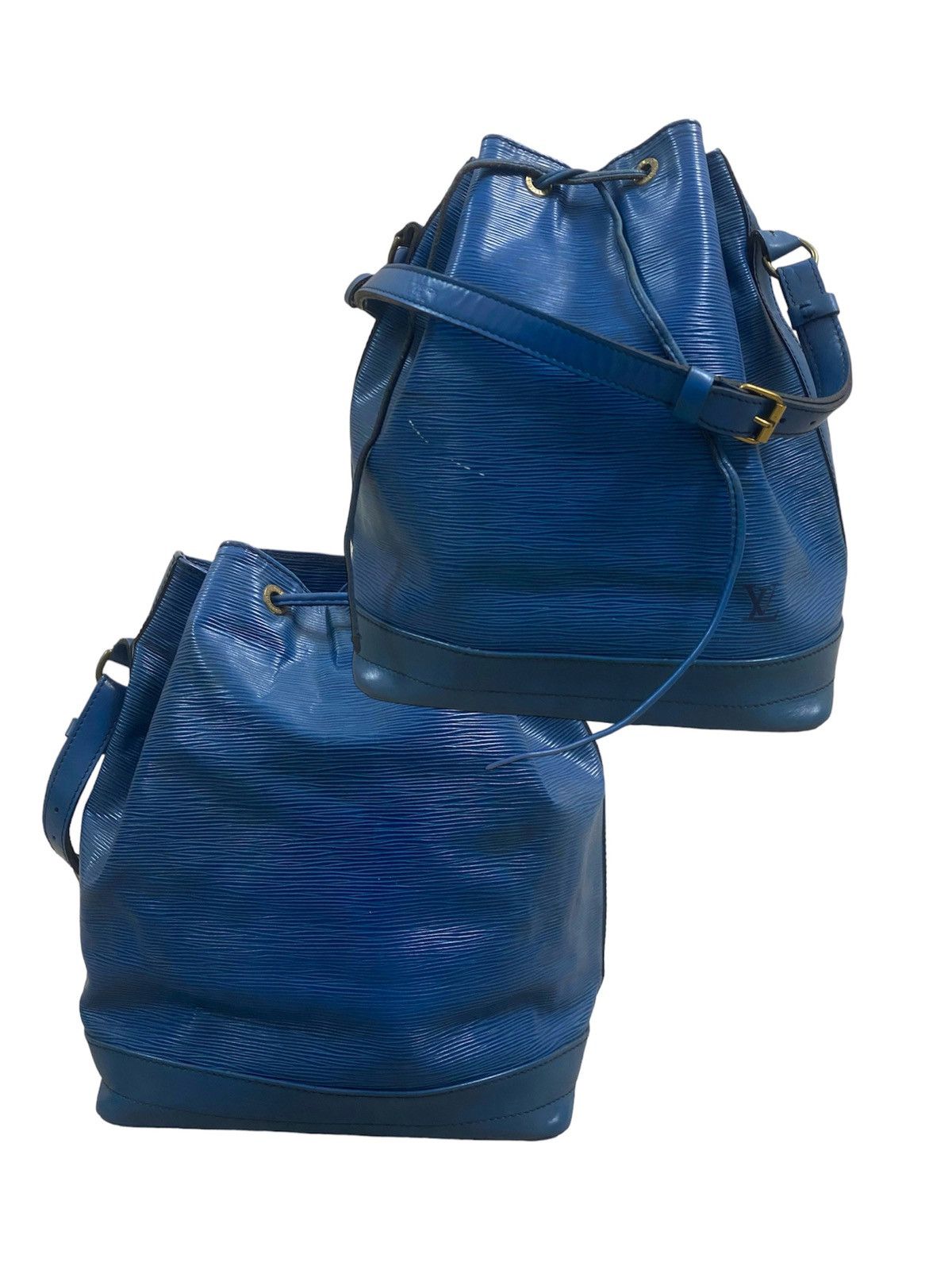 Louis Vuitton Louis Vuitton Blue Epi Bucket Size ONE SIZE - 3 Thumbnail