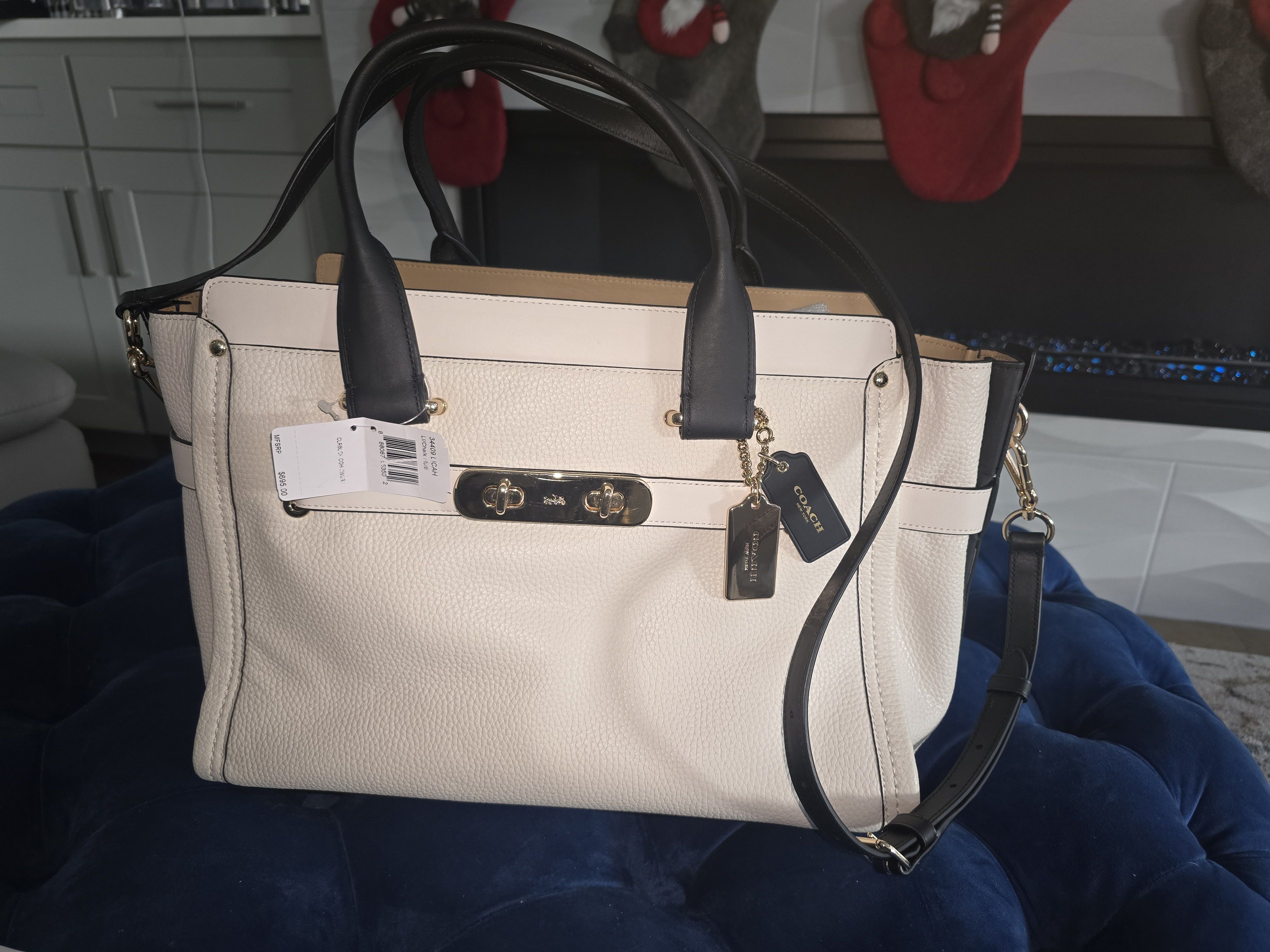 Coach Coach Colorblock Pebbled Leather Size ONE SIZE - 1 Thumbnail