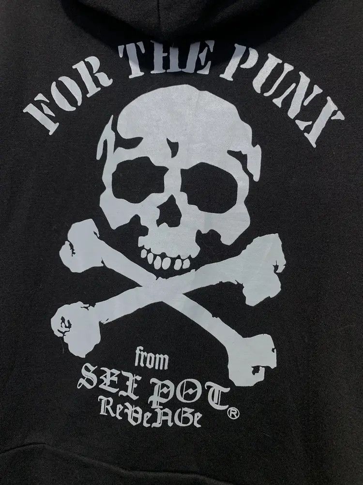 If Six Was Nine Sex Pot Revange PUNK ANARCHY AGAINTS WAR ghotic fur hoodie Size US S / EU 44-46 / 1 - 7 Thumbnail