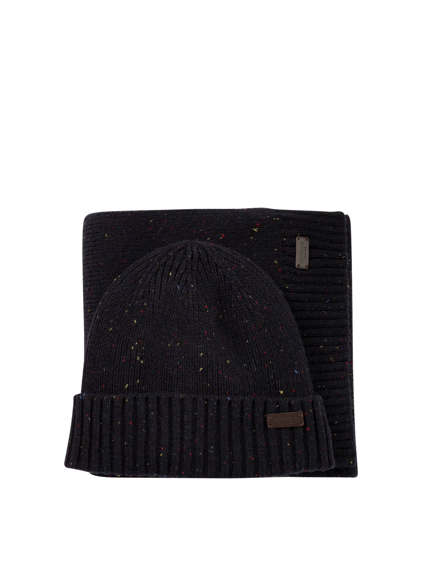 Barbour Carlton Fleck Cap And Scarf Set Size ONE SIZE - 1 Thumbnail