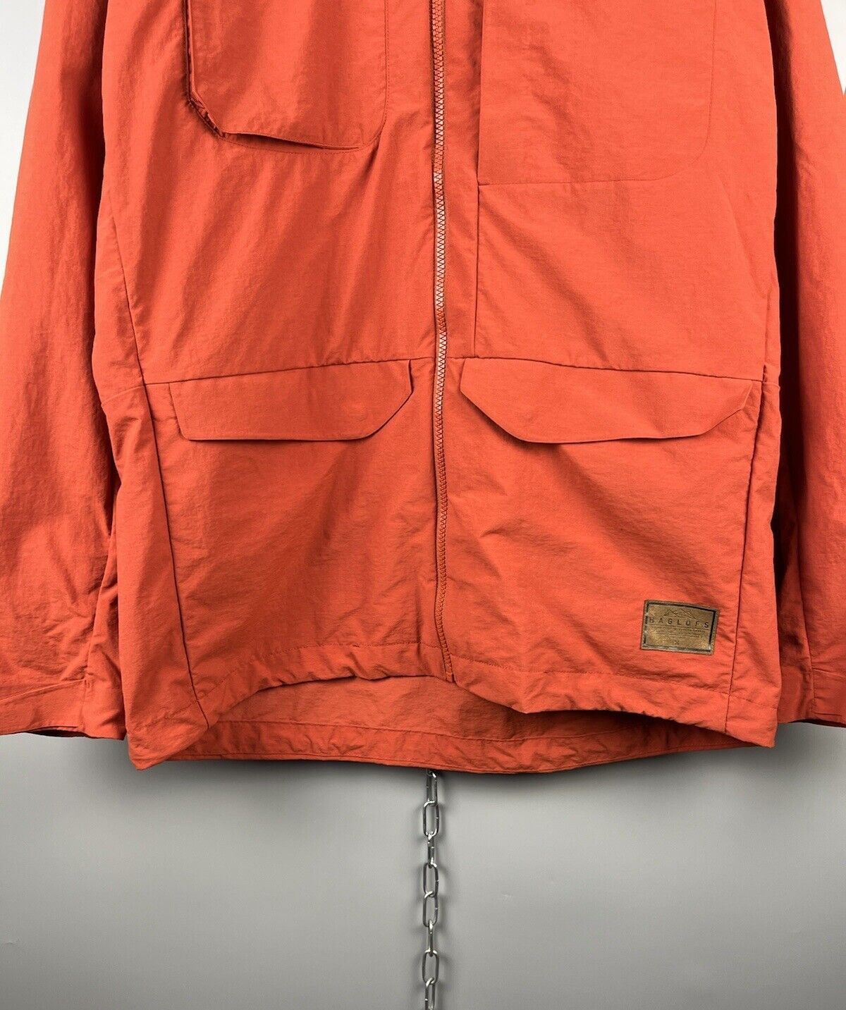 Haglofs Haglofs Nylon Outdoor Hooded Hiking Coat Jacket Size US L / EU 52-54 / 3 - 3 Thumbnail