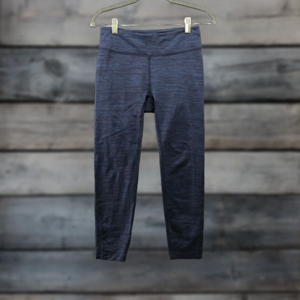 Outdoor Voices VINTAGE Outdoor Voices Leggings Womens M Cropped Space Blue Yoga Gym Size 32" / US 10 / IT 46 - 1 Thumbnail