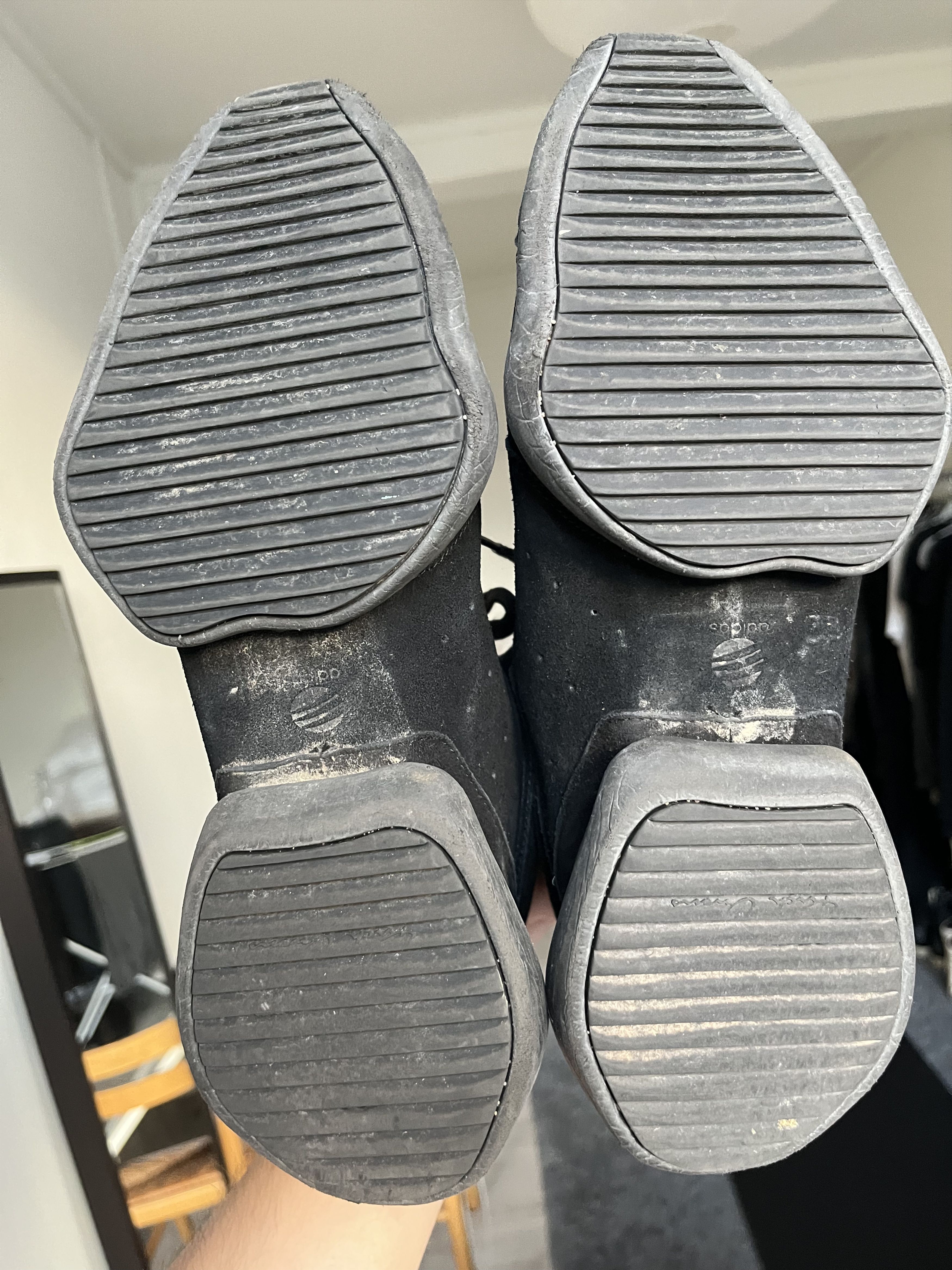 Adidas × Rick Owens Rick Owens x Adidas Vicious runners black suede Size US 8.5 / EU 41-42 - 5 Thumbnail