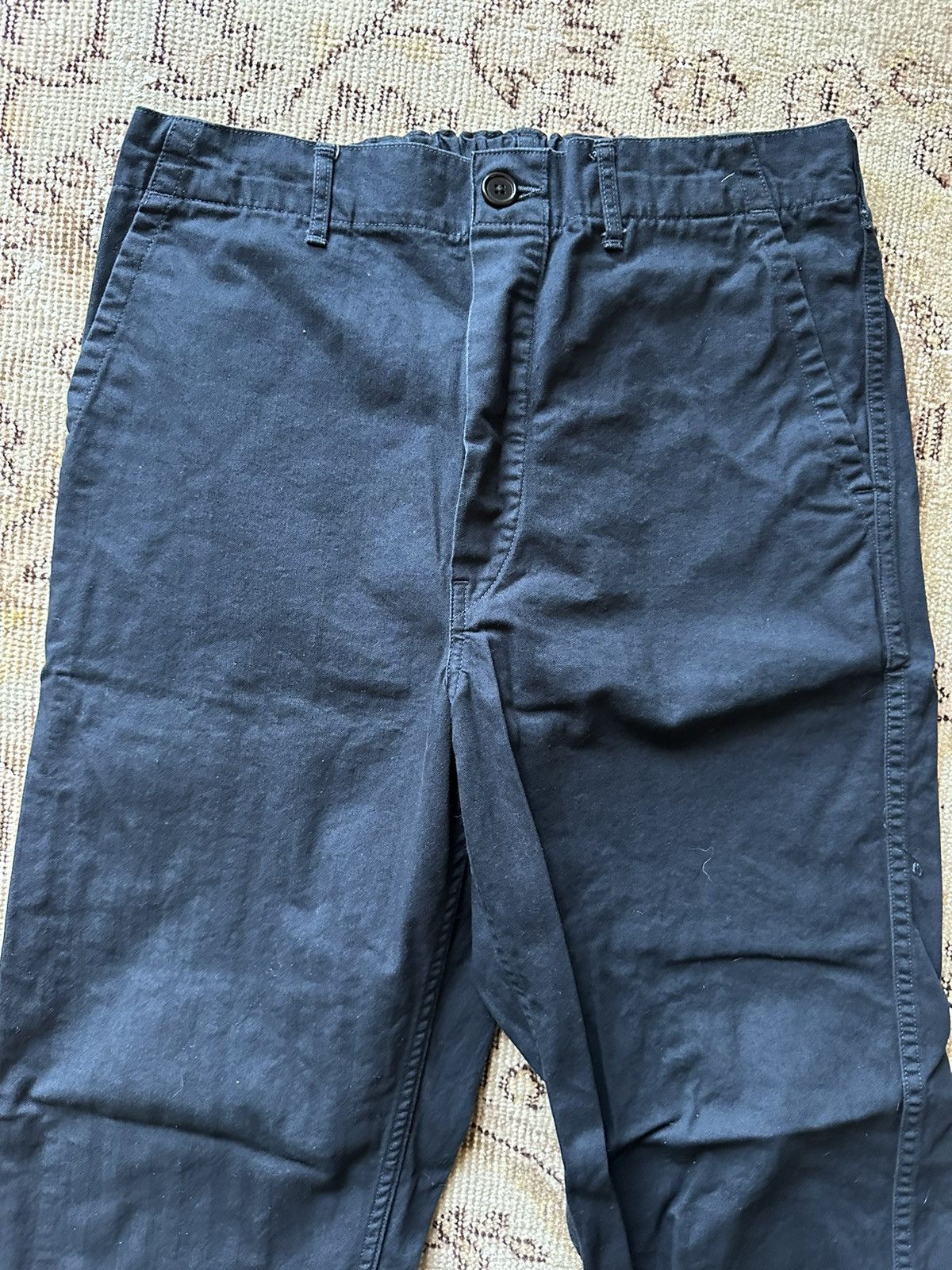 image of Orslow French Work Pants - Navy - 3, Men's (Size 34)