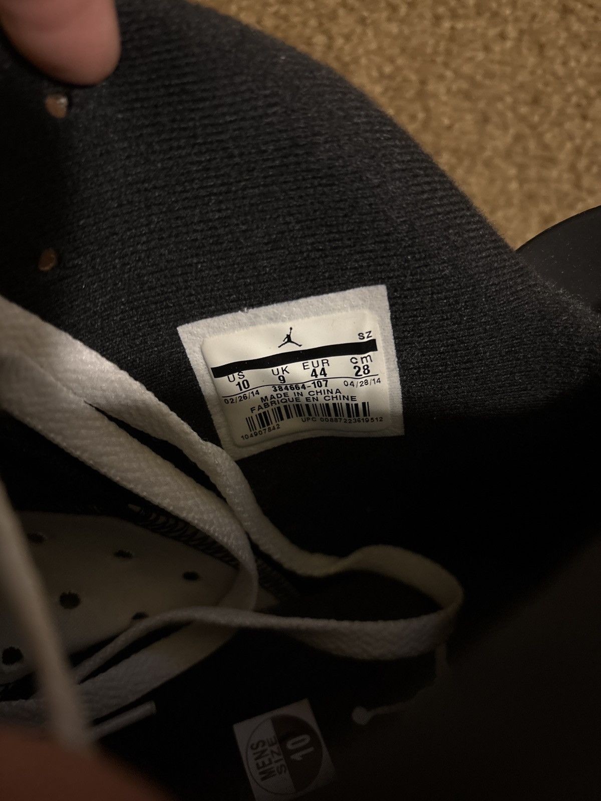 Hypebeast × Jordan Brand × Nike Air Jordan 6 Retro Sport Blue Size US 10 / EU 43 - 9 Thumbnail