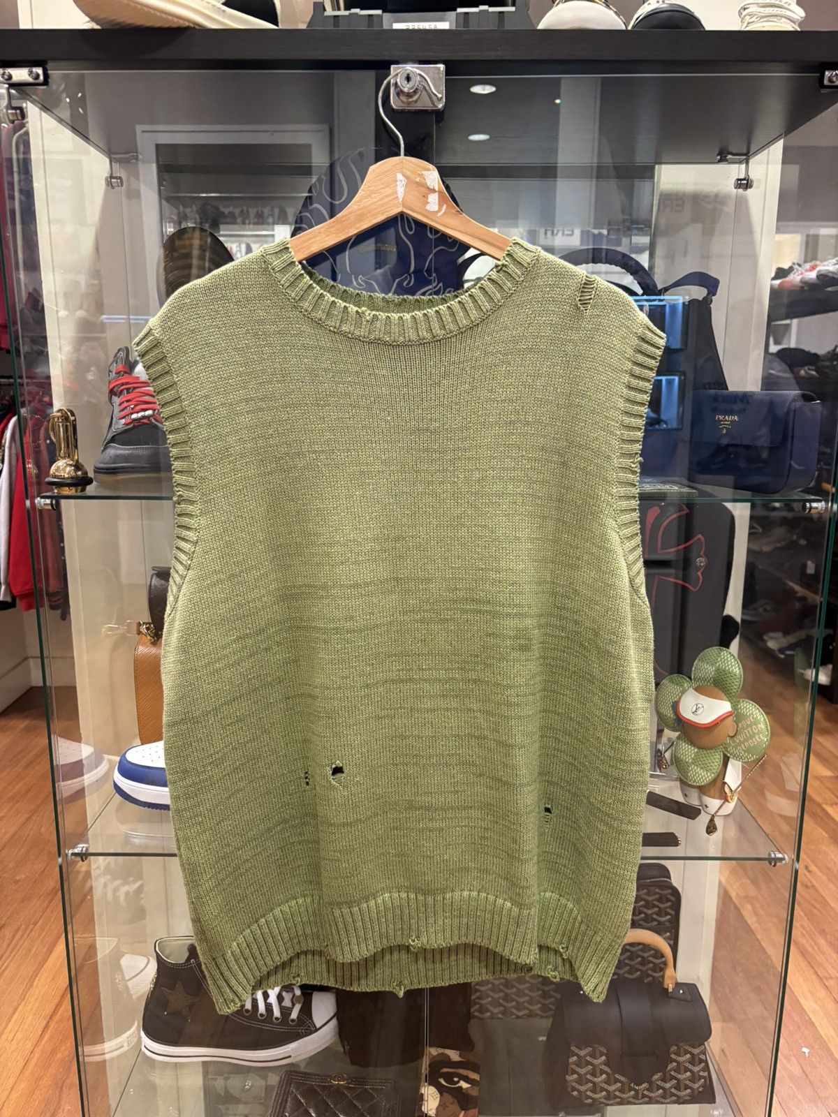 Kapital Kapital Knit Bone Sweater Vest Size US L / EU 52-54 / 3 - 1 Thumbnail