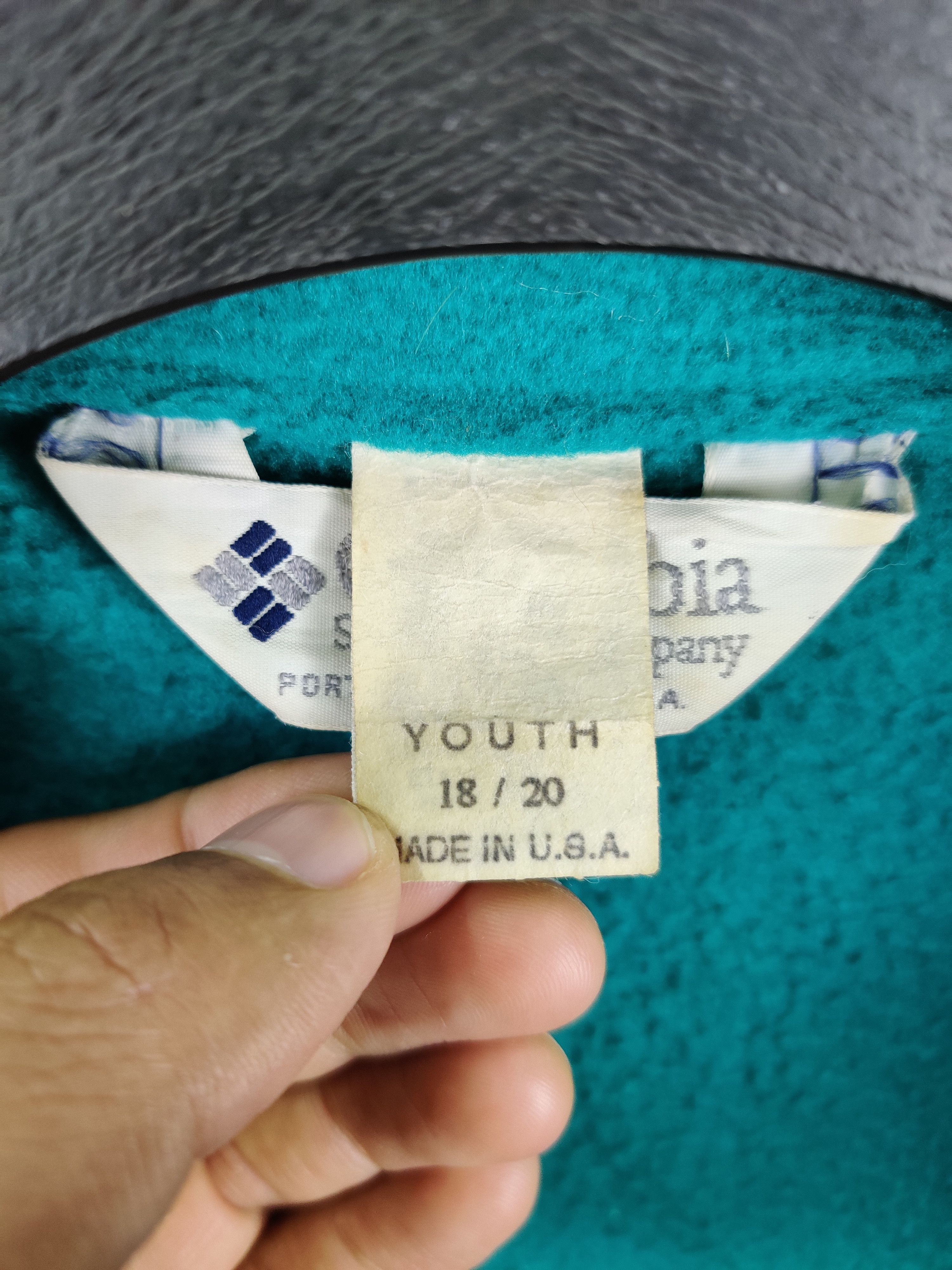 Columbia Vintage Columbia Half Zipper Fleece Jacket Size US L / EU 52-54 / 3 - 7 Thumbnail