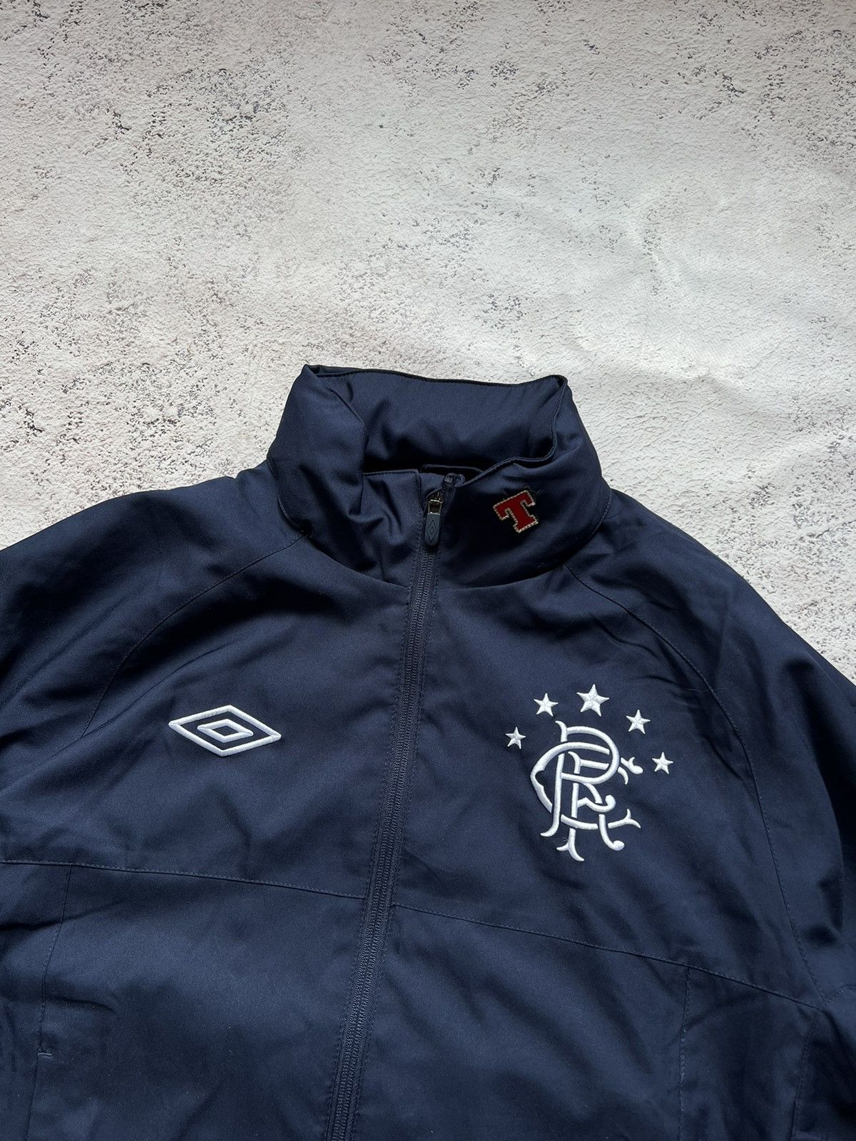 Umbro × Vintage Umbro Football Rangers Soccer Club Track Jacket Retro Size US M / EU 48-50 / 2 - 2 Thumbnail