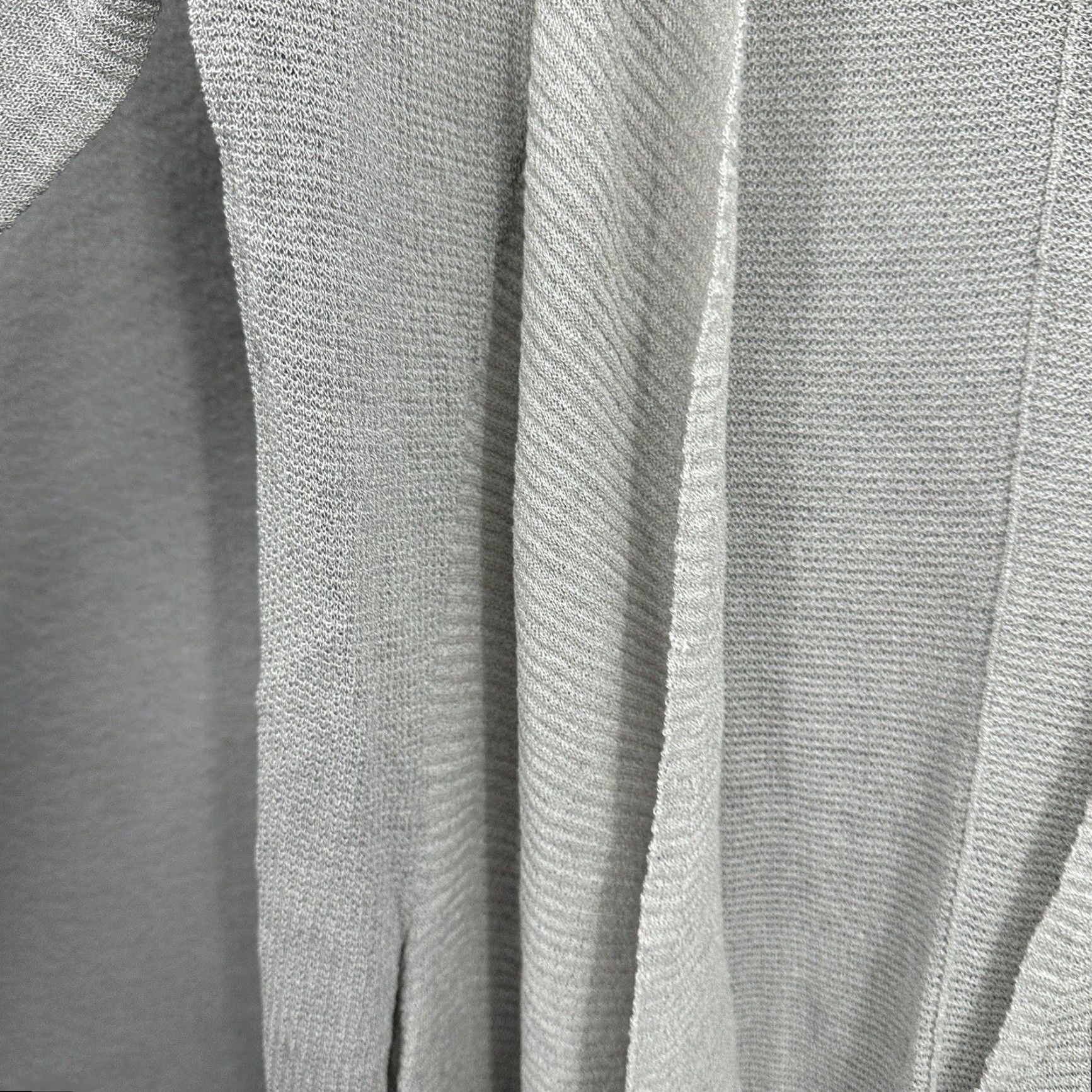 Vintage Kerisma Cardigan Sweater Women Small Knit Gray Open Quiet Luxury Minimalist Size S / US 4 / IT 40 - 5 Thumbnail