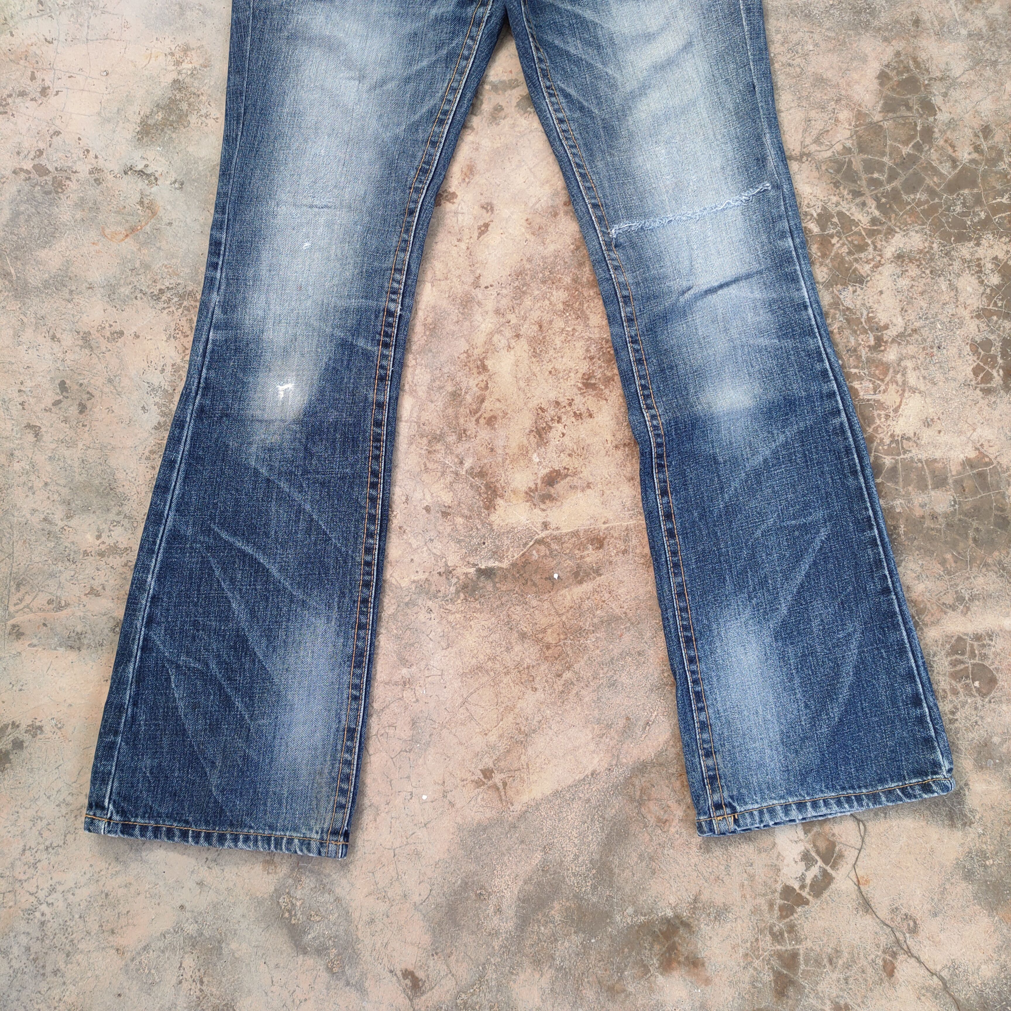 Japanese Brand VINTAGE LOLITA JAPANESE FADED DISTRESSED DENIM JEAN PANTS Size US 33 - 4 Thumbnail