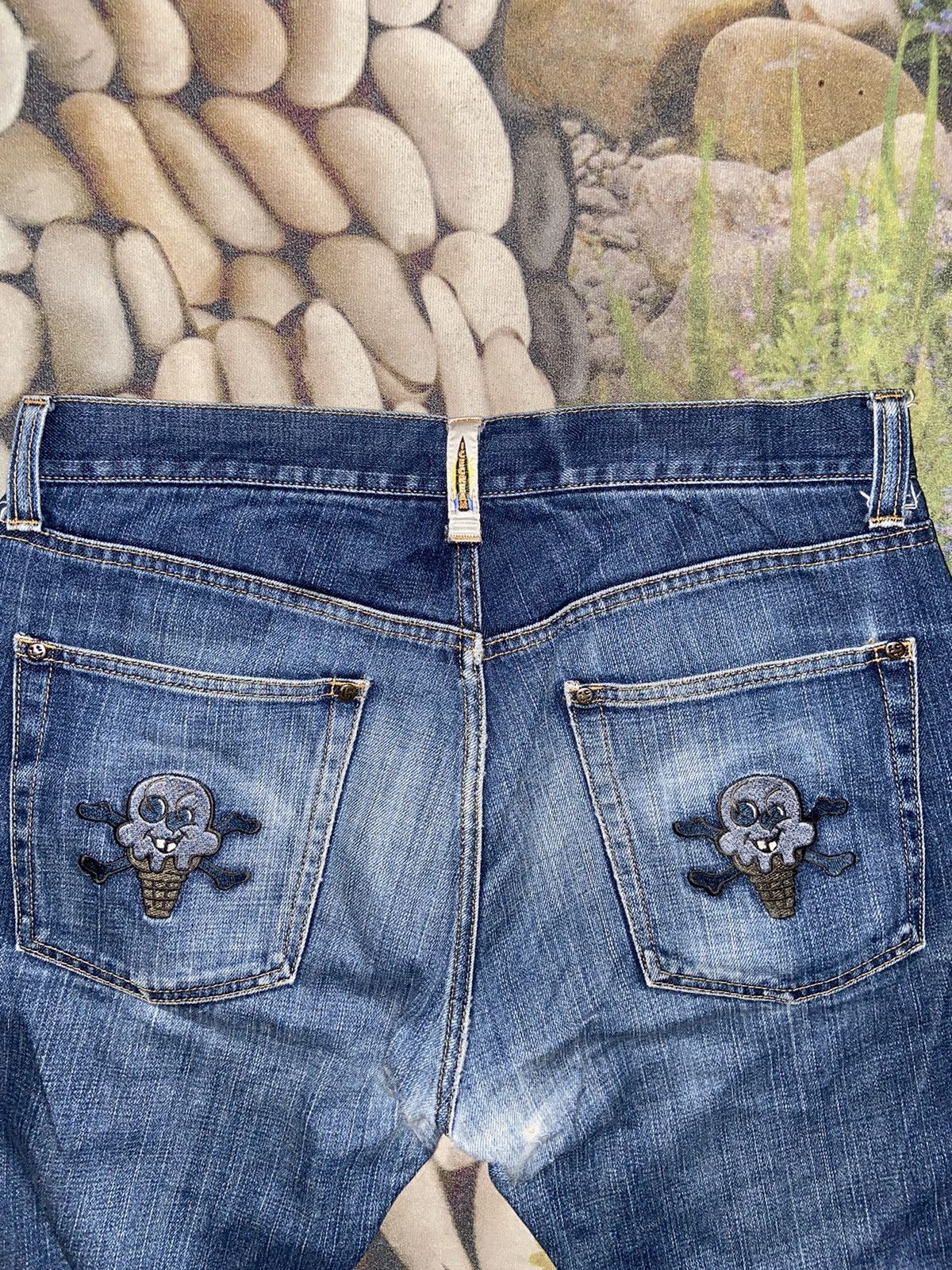 Billionaire Boys Club × Icecream ICE CREAM CONES & BONES DENIM Size US 32 / EU 48 - 3 Thumbnail