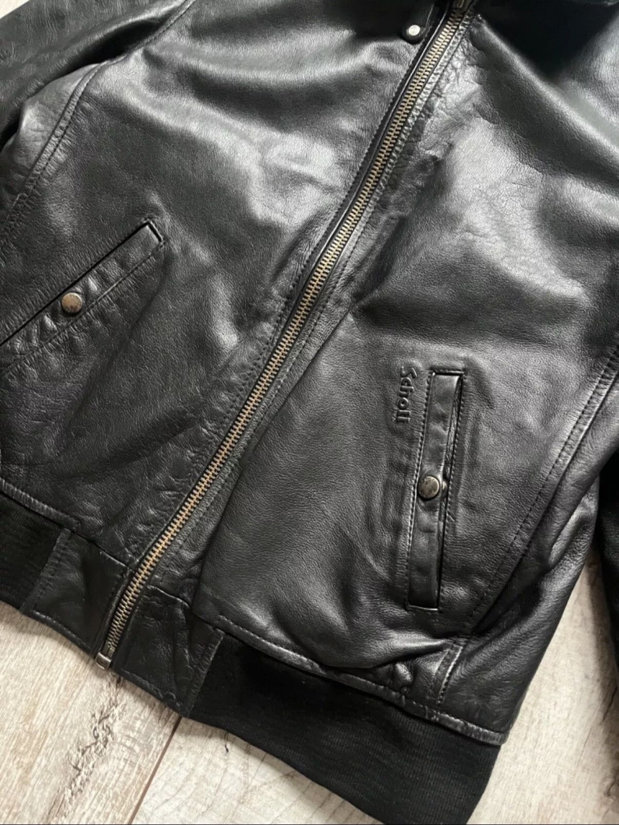 Schott × Vintage Schott Leather Jacket Size US XL / EU 56 / 4 - 5 Thumbnail