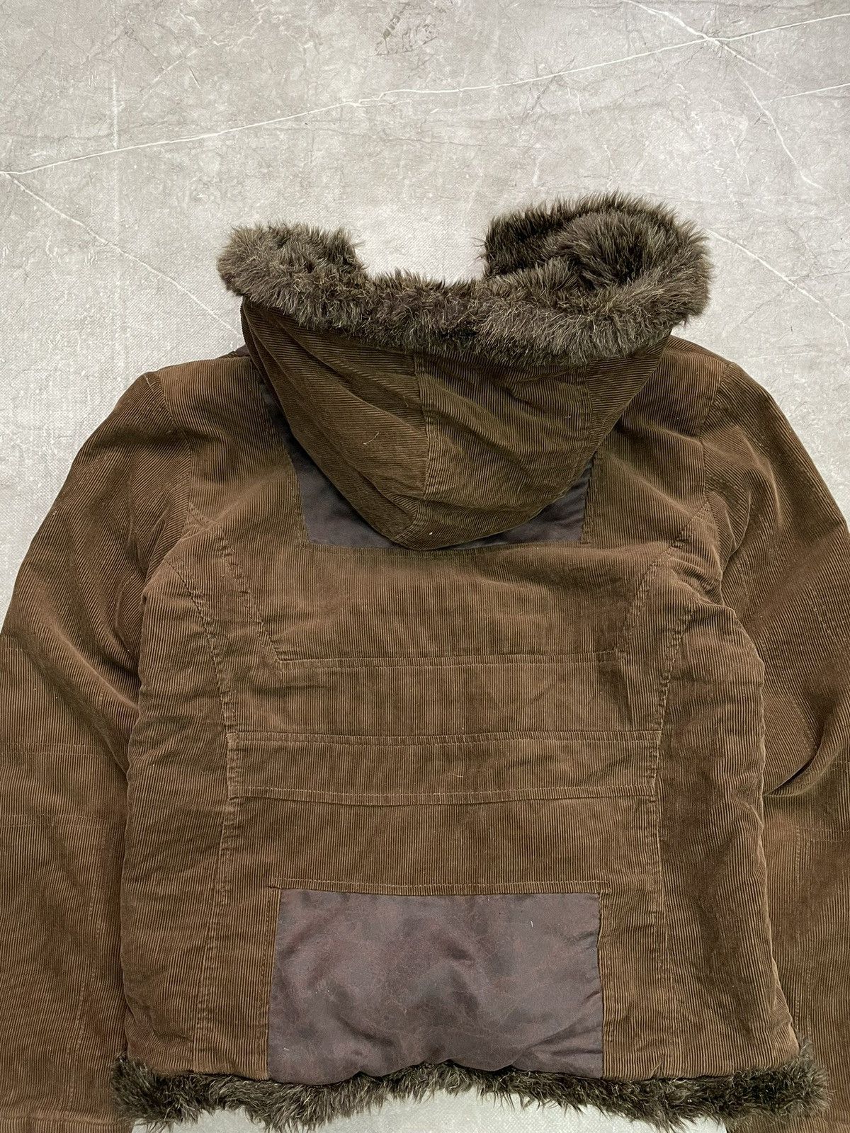 If Six Was Nine If six was nine Corduroy Faux Fur Hooded Jacket Y2K hype Size US M / EU 48-50 / 2 - 11 Thumbnail