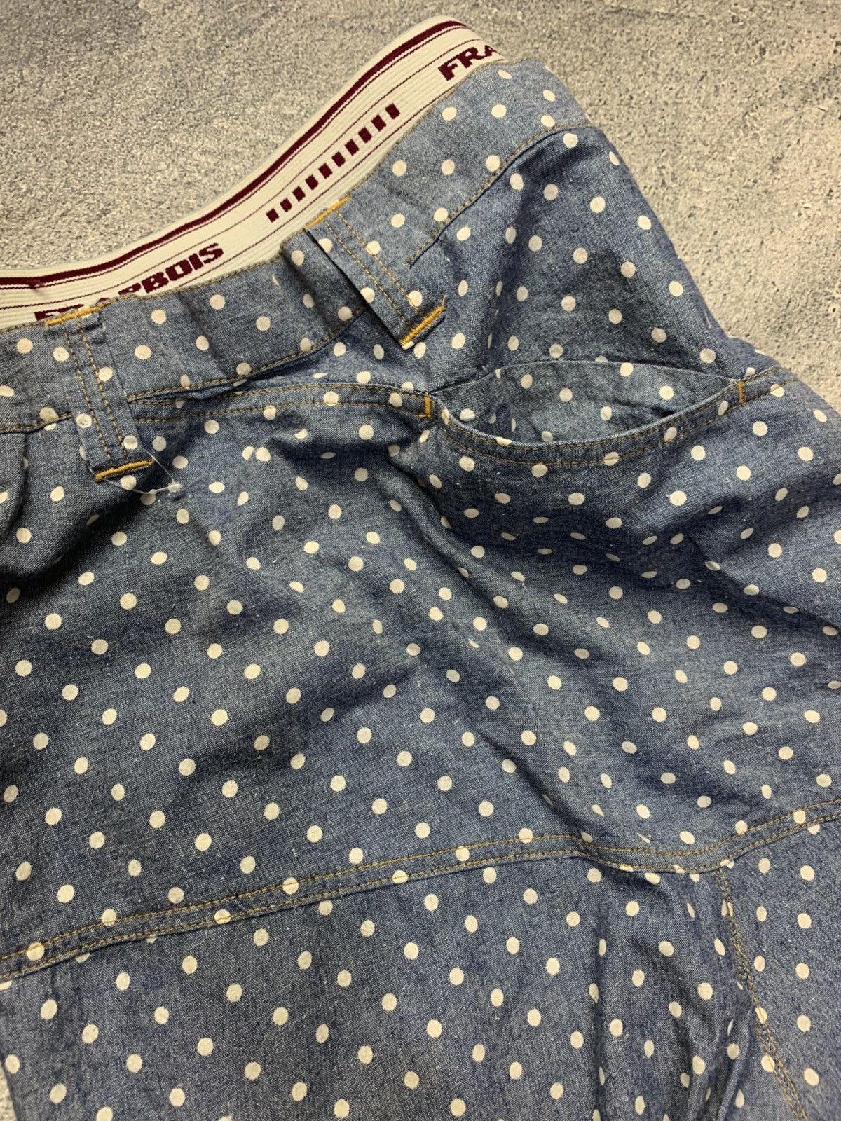 Frapbois 🐍 Frapbois Issey Miyake Drop Crotch Polka dot Pants Size US 30 / EU 46 - 7 Thumbnail