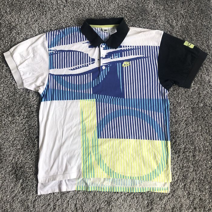 Nike Archive Nike Challenge Court Andre Agassi 90s Rare Polos