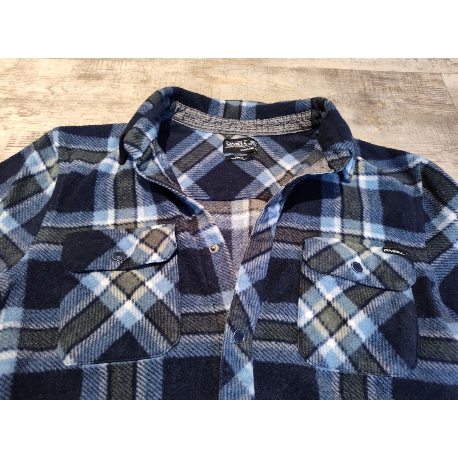 O'Neill O'NEILL Superfleece Flannel Men’s Size S Glacier Plaid Read - Missing Button Size US S / EU 44-46 / 1 - 3 Thumbnail
