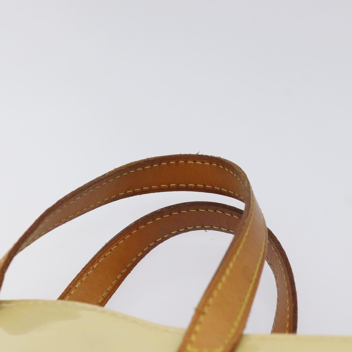 Louis Vuitton LOUIS VUITTON Monogram Vernis Reade PM Hand Bag Perle M91336 Size ONE SIZE - 8 Thumbnail