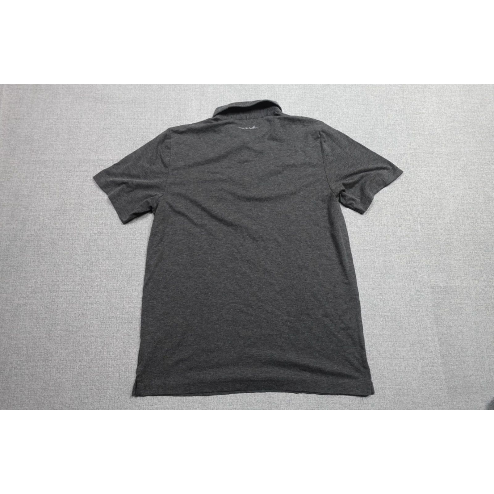 TravisMathew Travis Mathew Polo Men L Gray Pima Cotton Performance Wicking Pocket Comfort Shirt Size US L / EU 52-54 / 3 - 5 Thumbnail
