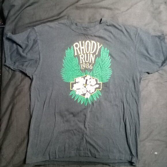 Vintage Vintage Rhody Run 1986 T-Shirt Size US XL / EU 56 / 4 - 2 Thumbnail