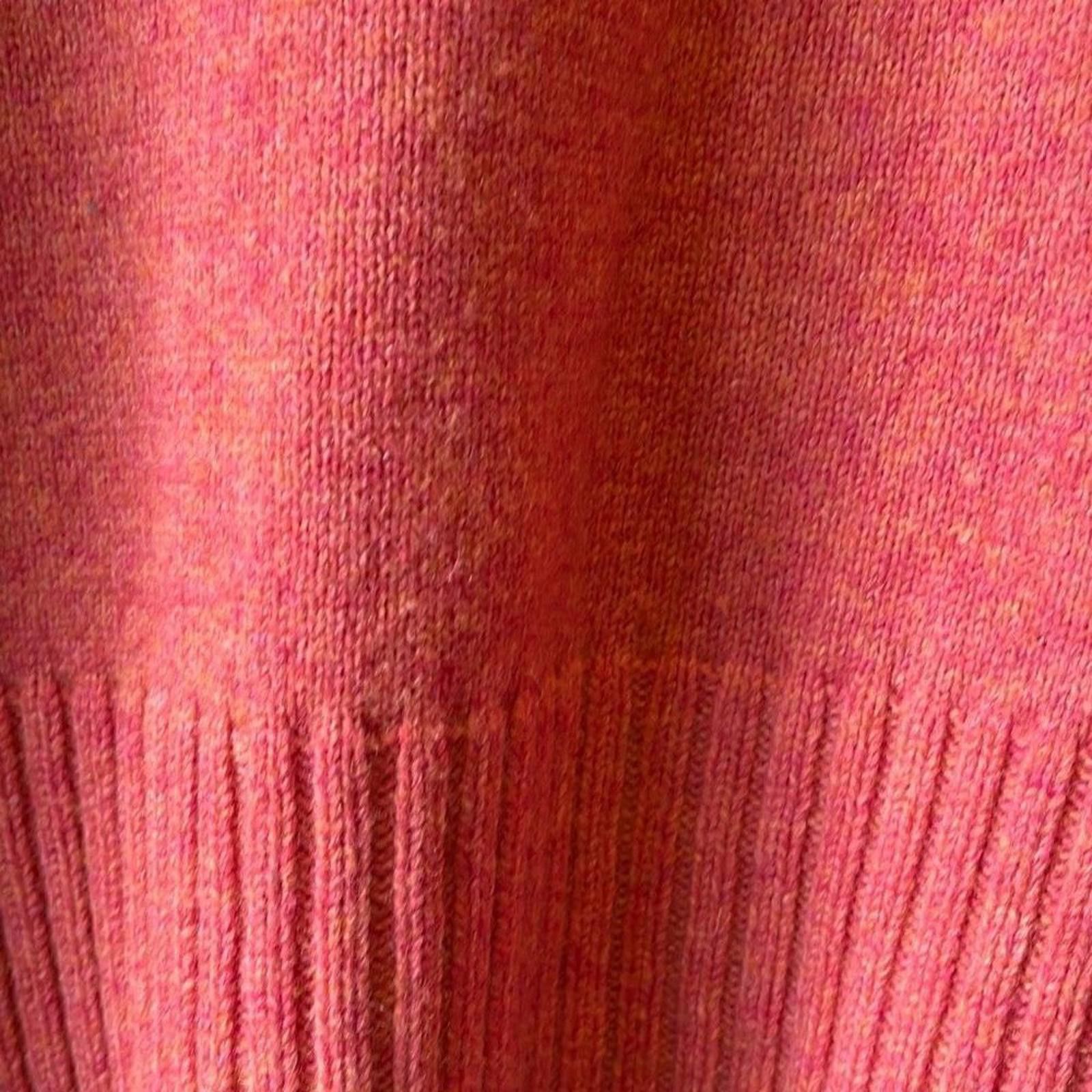 Designer Anthropologie Moth peachy pink sweater size s Size S / US 4 / IT 40 - 5 Thumbnail