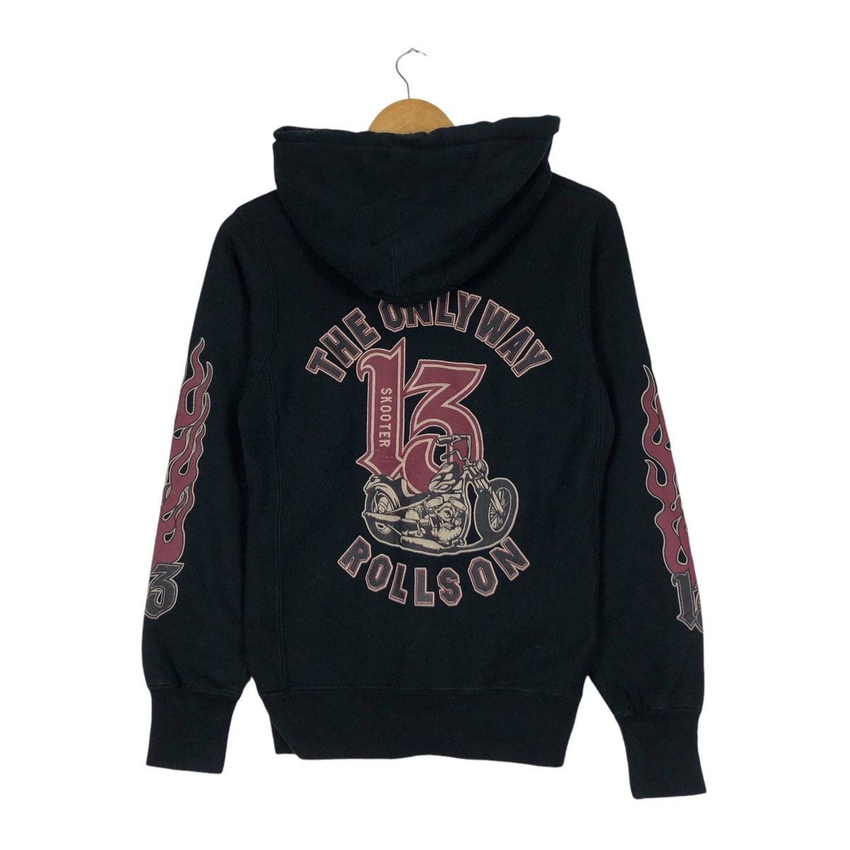 Japanese Brand × Vintage Rare Vintage Skooter Roll On Ride Hoodie Small #A3 Size US M / EU 48-50 / 2 - 1 Thumbnail