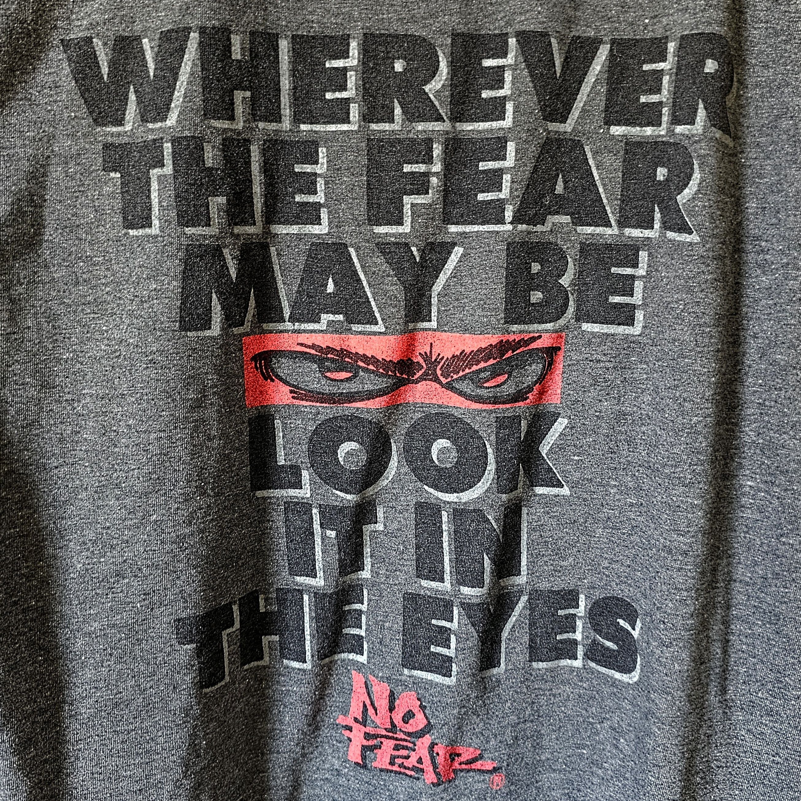 No Fear No Fear 90' Back Piece Tee Size US L / EU 52-54 / 3 - 2 Thumbnail
