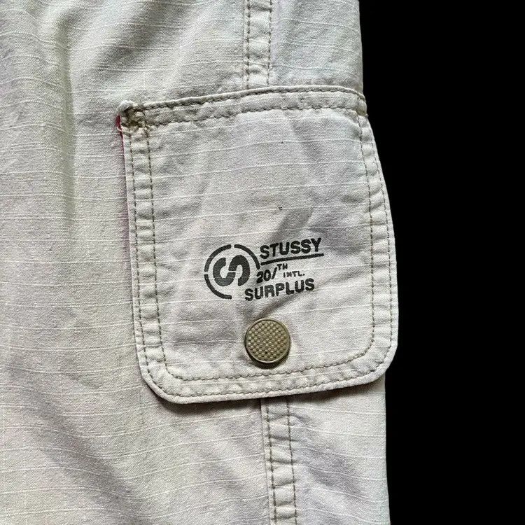 Stussy Vintage Stussy Surplus Short Cargo Pants Size US 31 - 6 Thumbnail