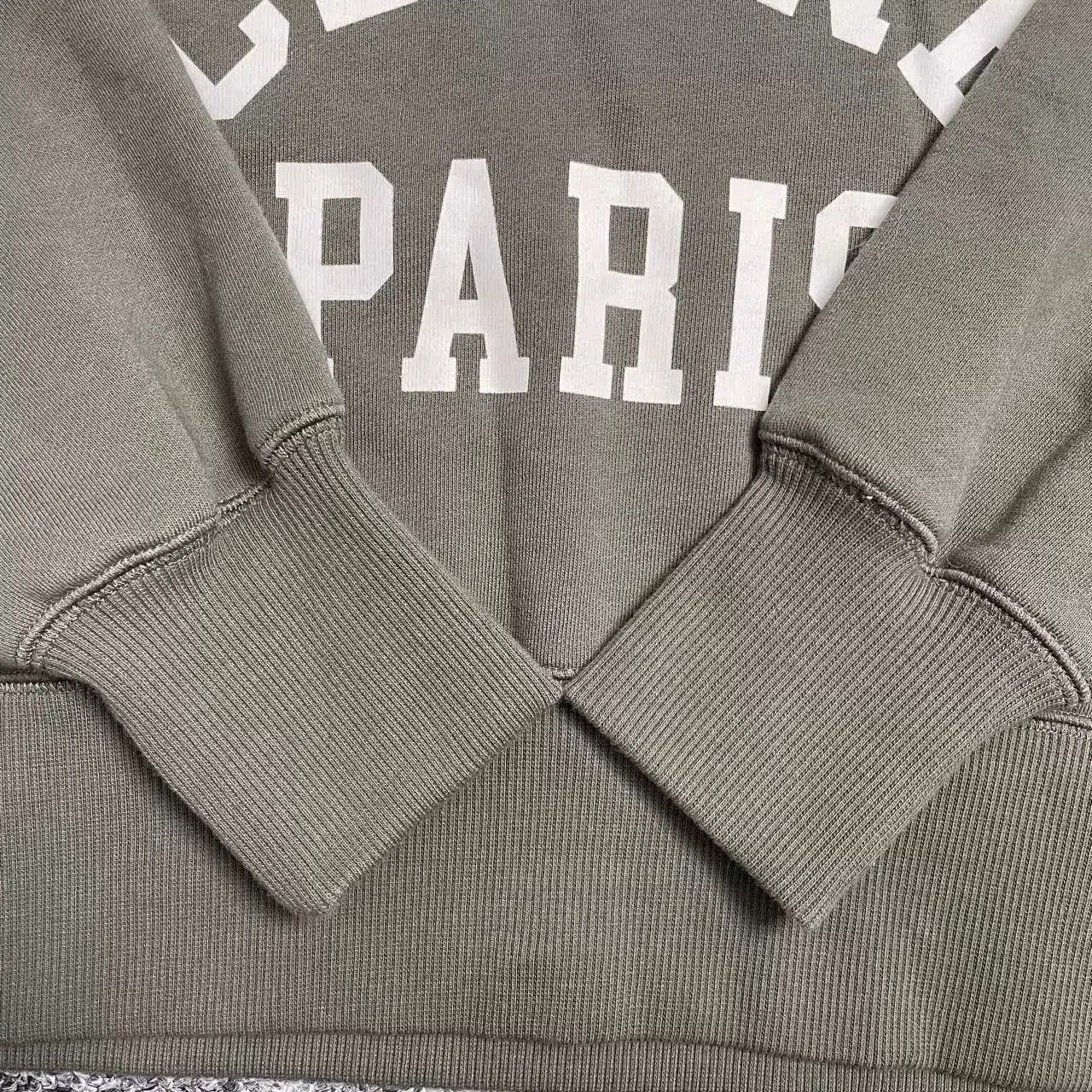 Celine Celine Khaki Green Letter Sweatshirt. Size M / US 6-8 / IT 42-44 - 4 Thumbnail