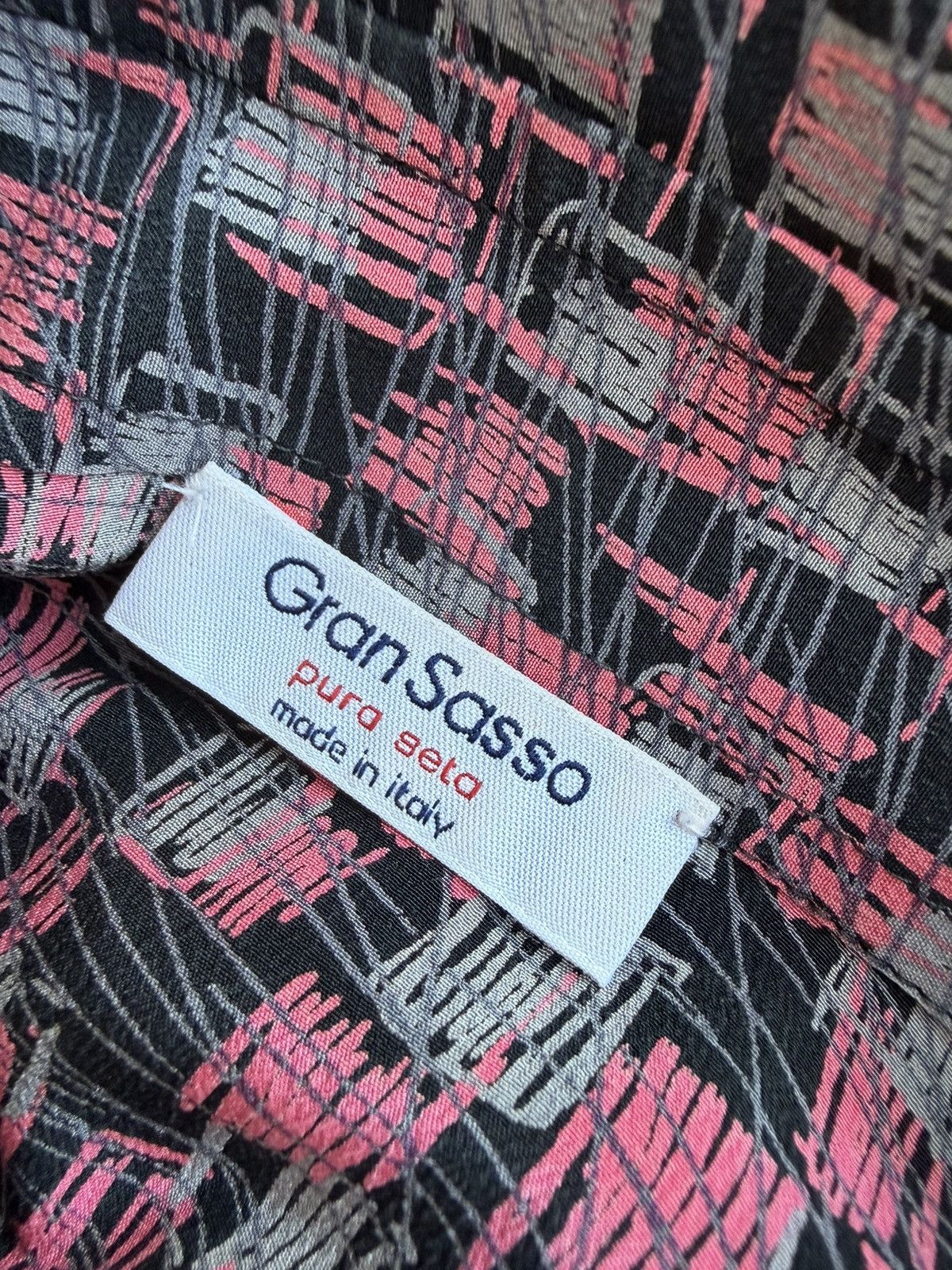 Gran Sasso Gran Sasso Silk Short Sleeve Shirt Size US M / EU 48-50 / 2 - 6 Thumbnail